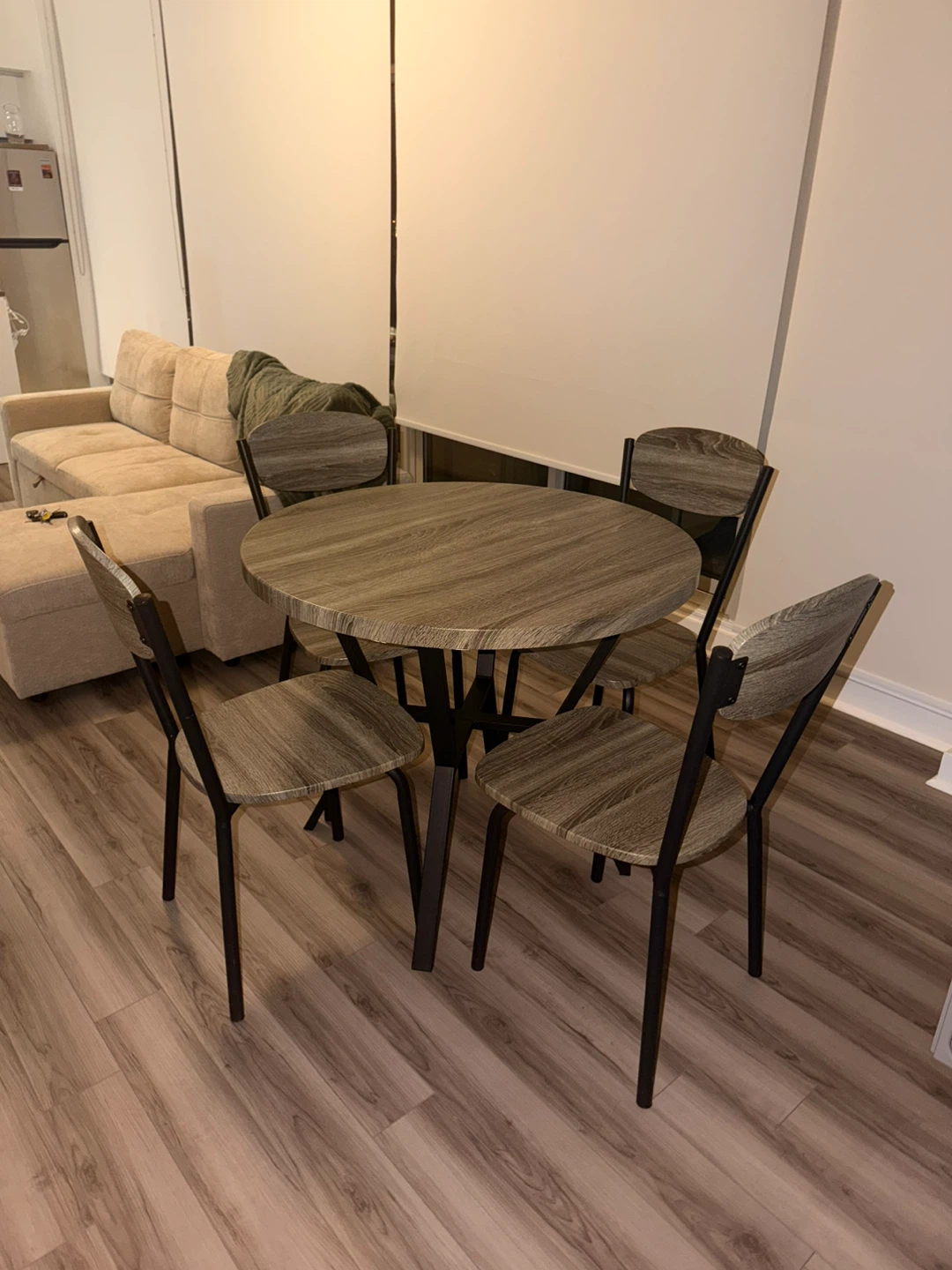 George Oliver 5-Piece Round Dining Set