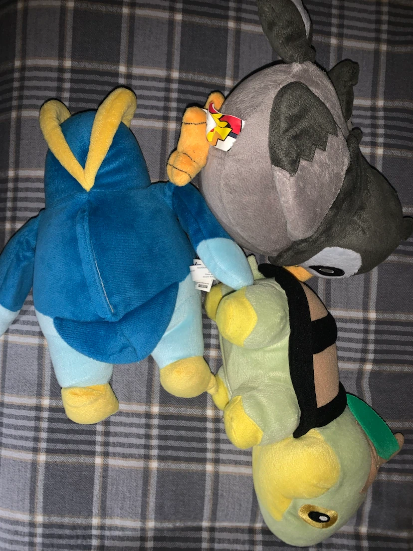 Pokémon Plush Toys - Piplup, Chatot, Turtwig - photo 4