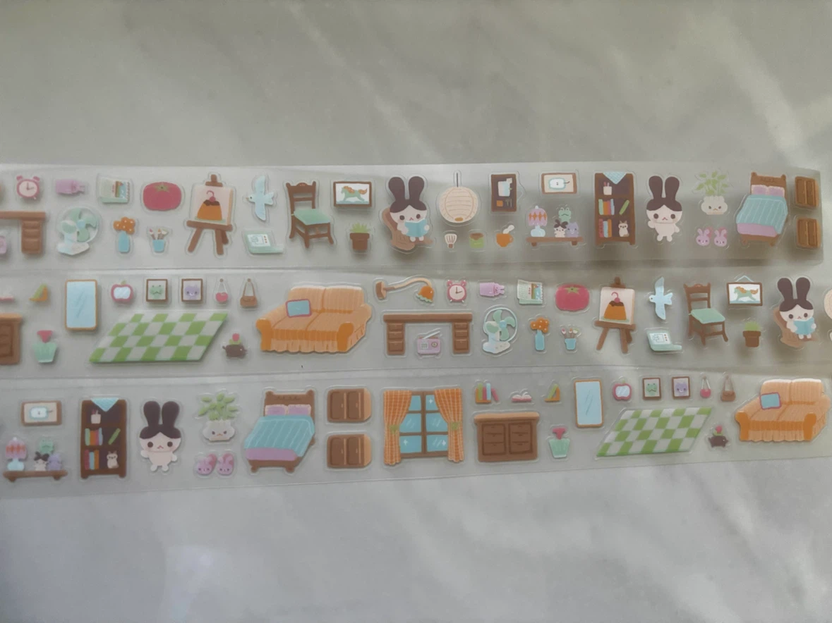 Mugobunni PET Tape Sample (Cut Stickers) $2
