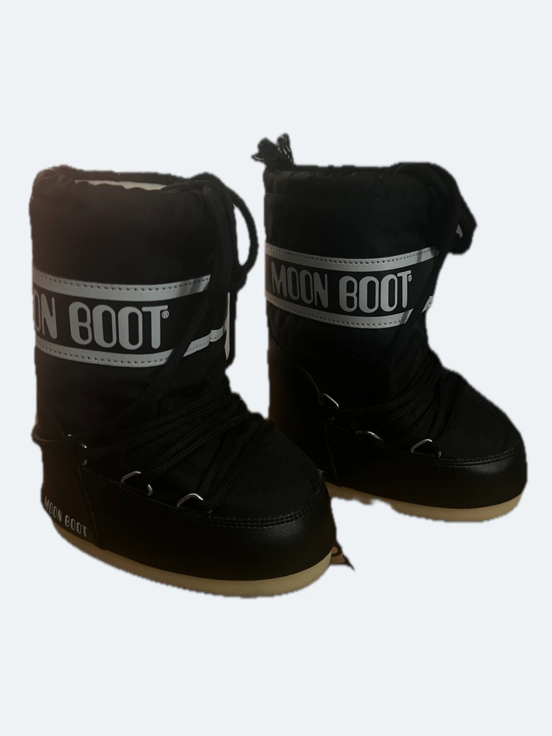 Moon Boot black snow boots