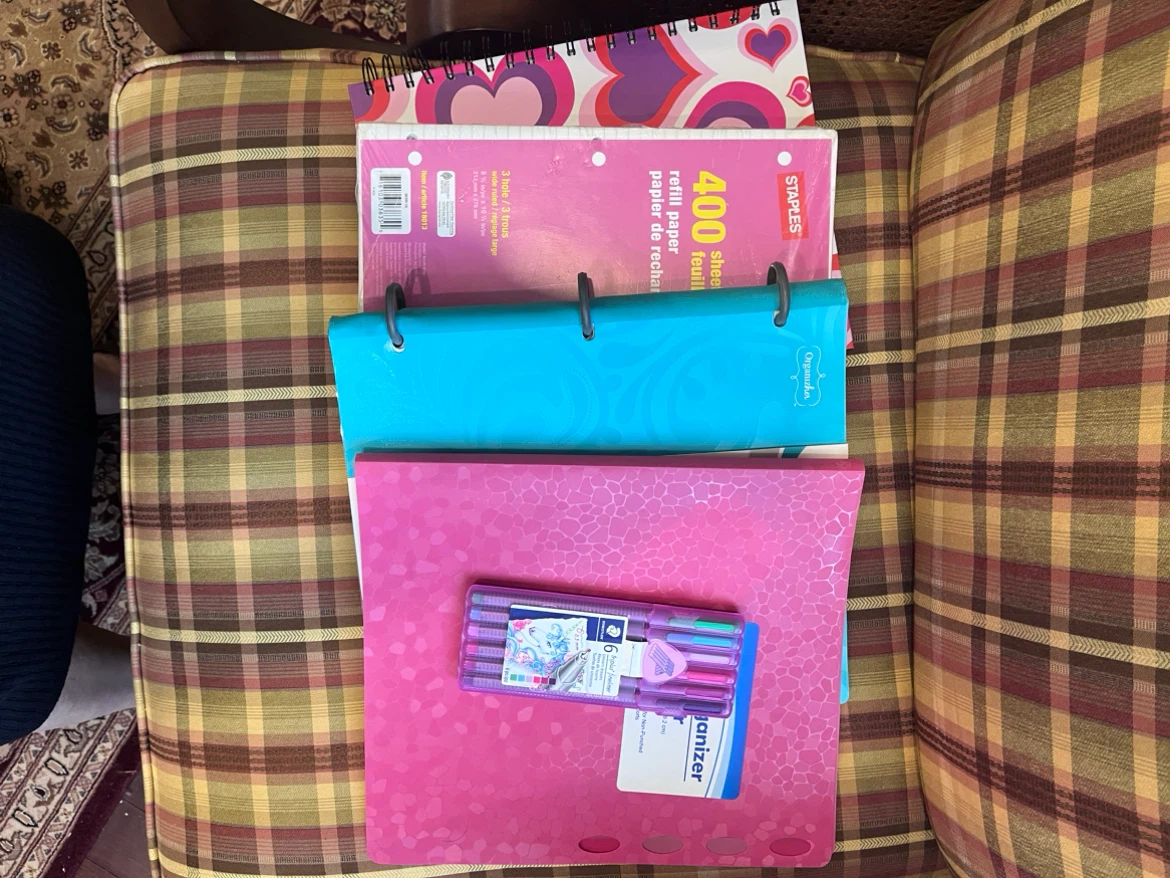 Return at the school. Kit the 5 piece for school