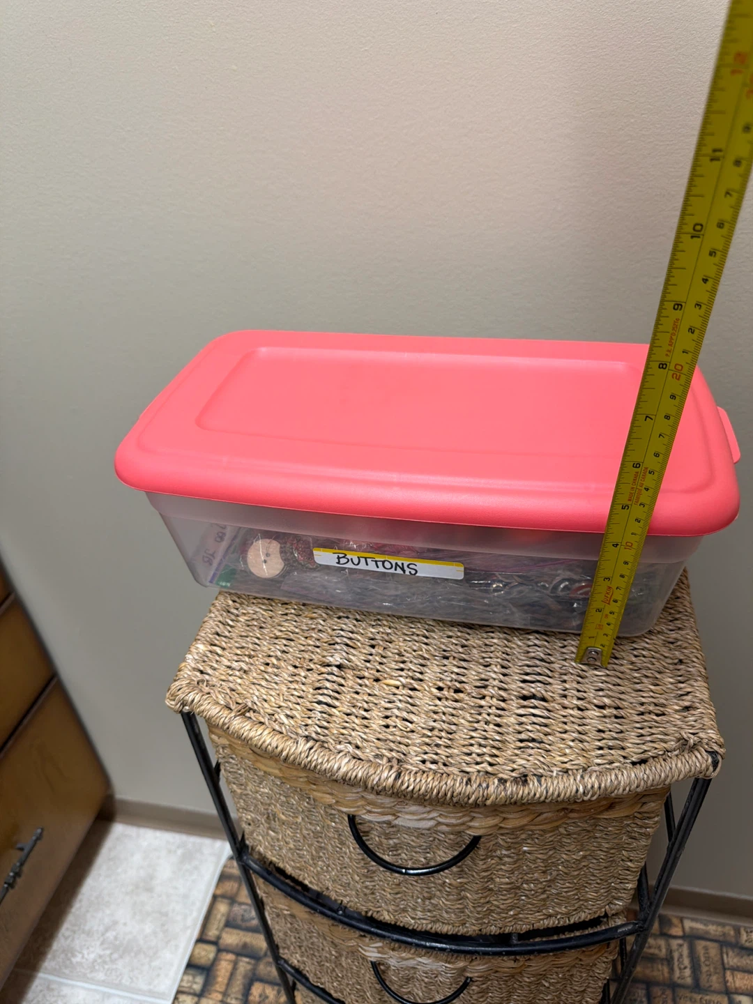 Assorted Button Collection with Storage Bin - photo 5