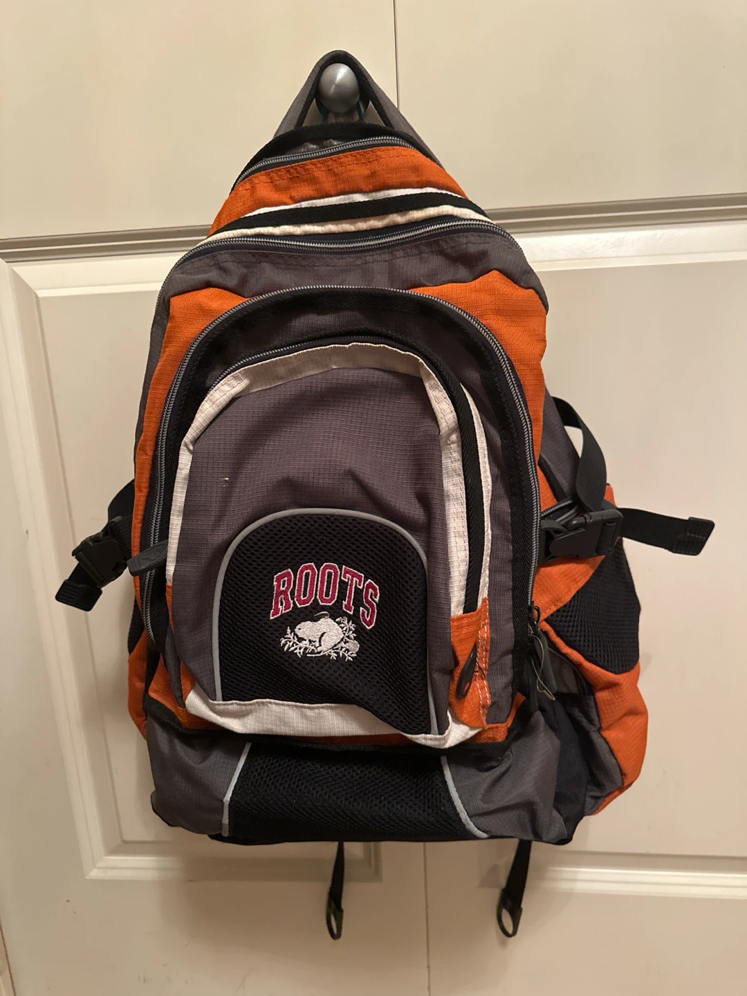 Roots backpack grey and orange - photo 2