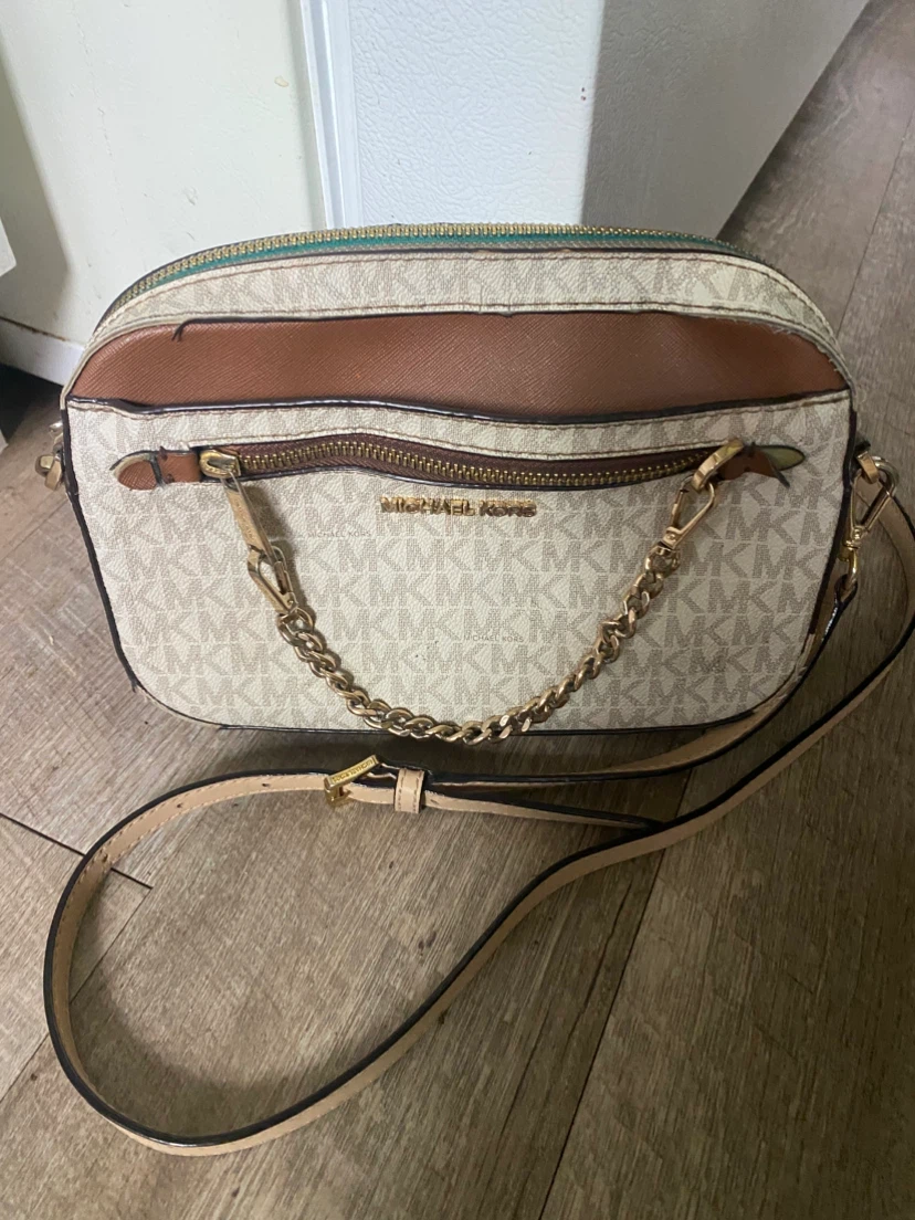 Michael Kors Logo Crossbody Bag