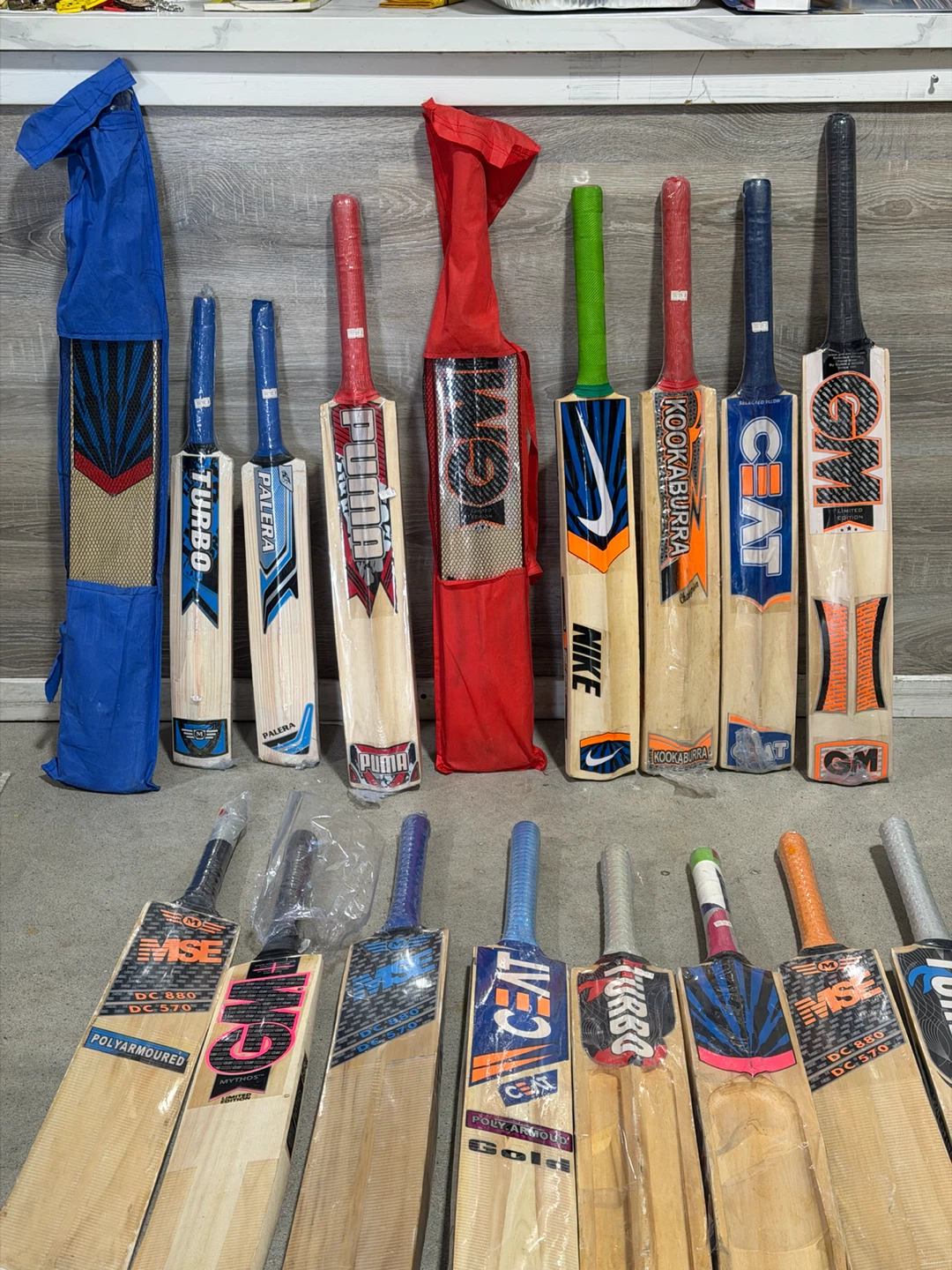 $600 for all - Assorted Wooden Cricket Bats Various Brands - photo 3