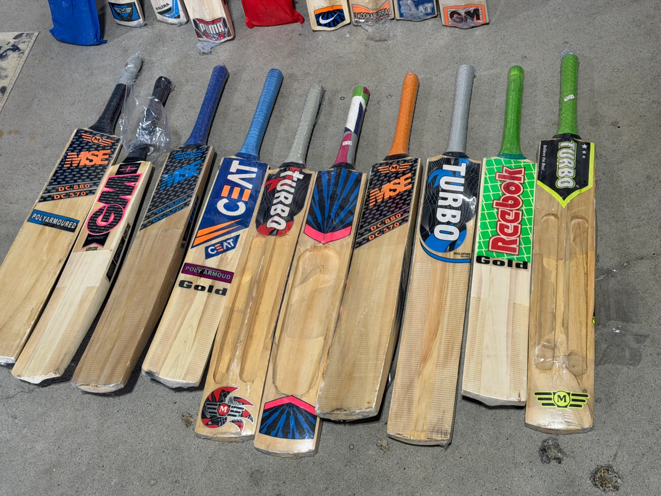 $600 for all - Assorted Wooden Cricket Bats Various Brands - photo 4