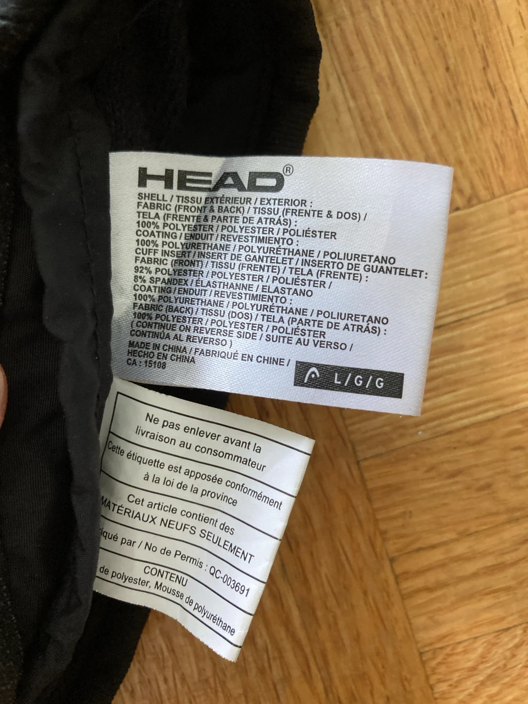 HEAD Ski Gloves L & XS - photo 2