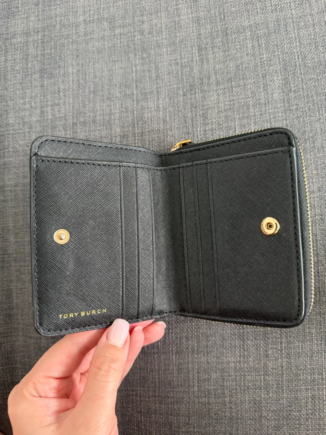 Tory Burch Black Zip Wallet - photo 3