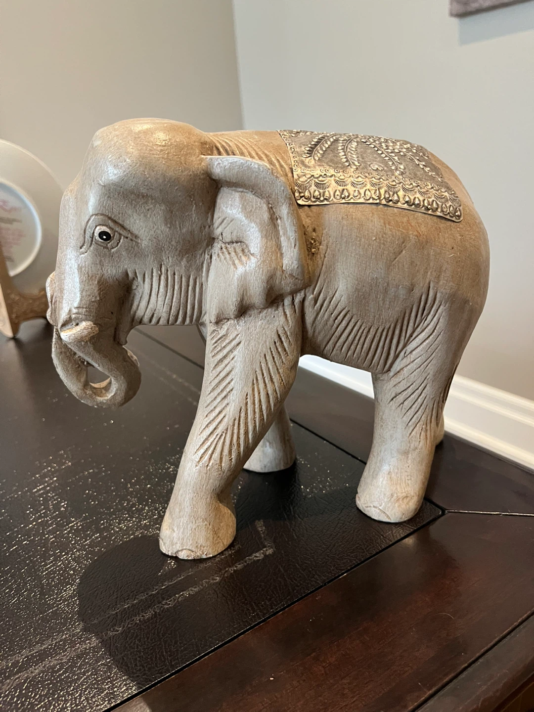 Assorted decorative elephant figurines - photo 3