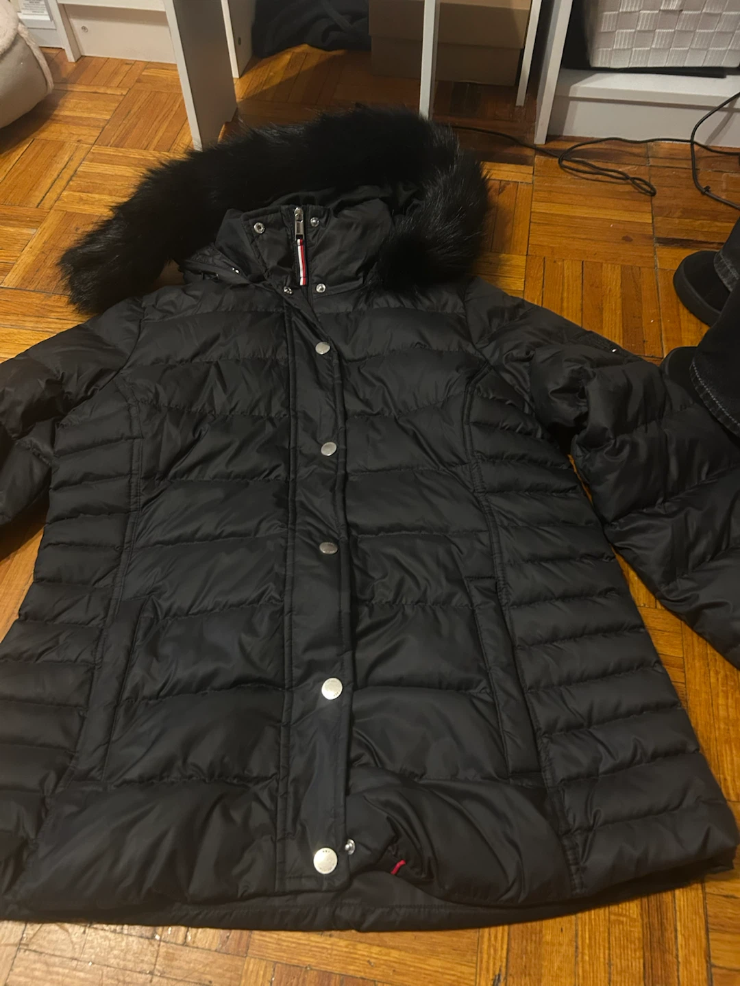 Tommy Hilfiger Black Puffer Jacket