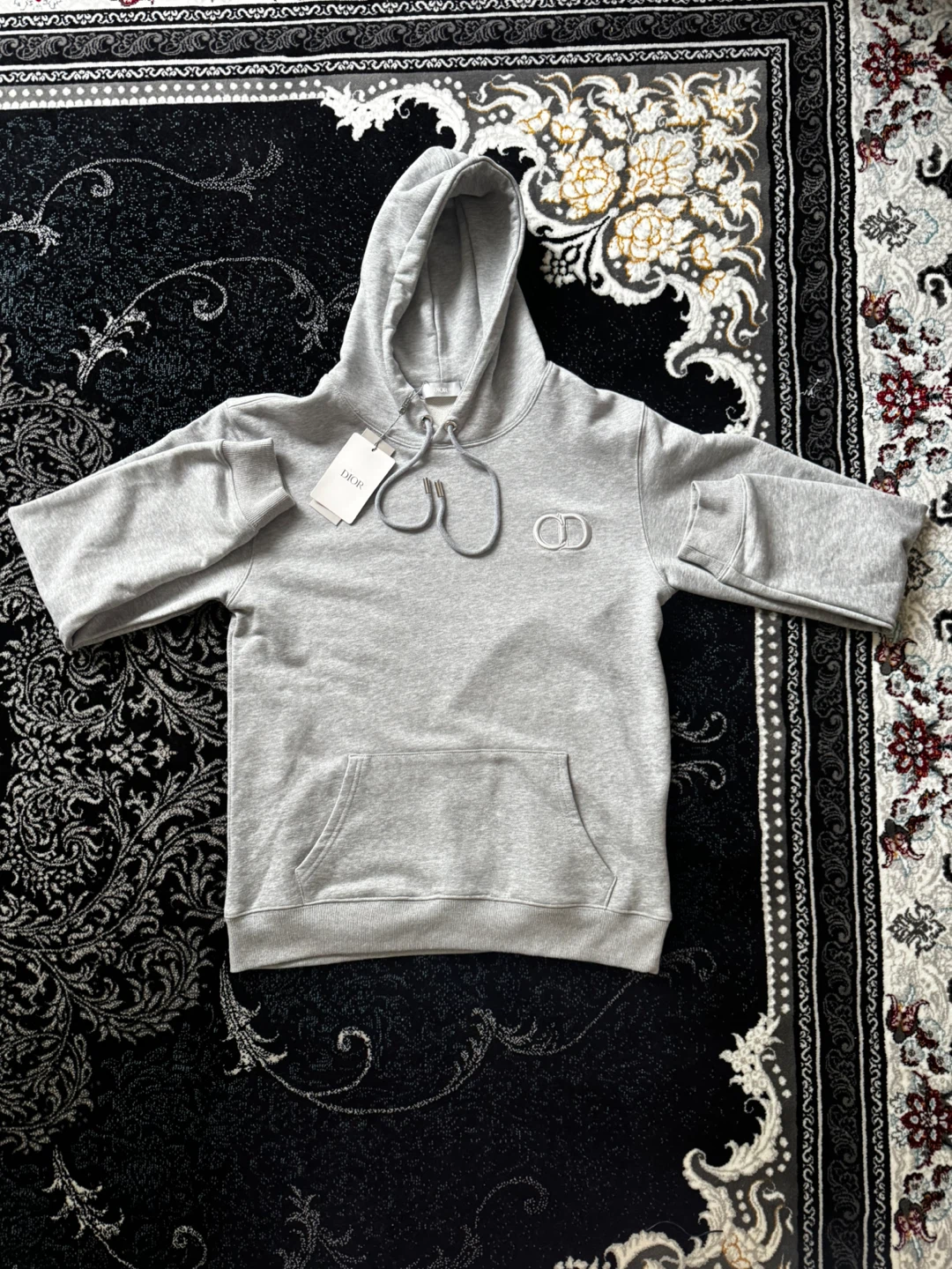 Dior CD Grey Hoodie