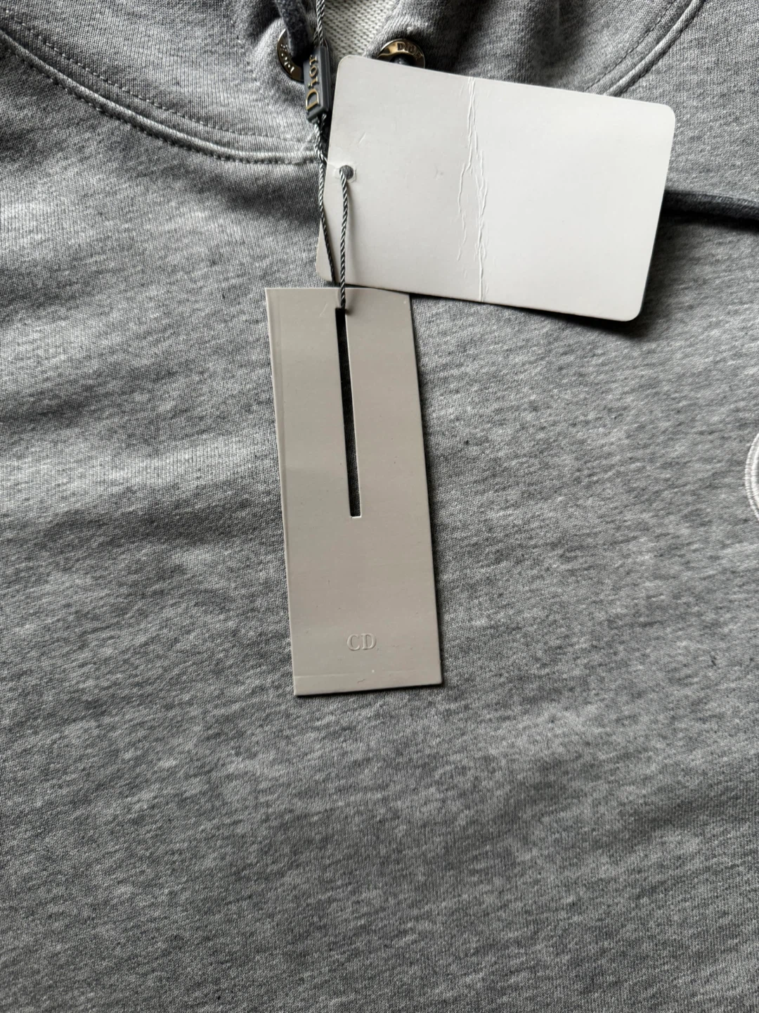Dior CD Grey Hoodie - photo 4