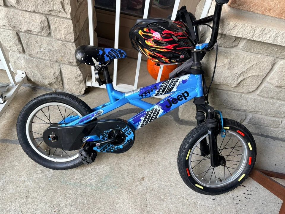 Jeep Blue Bicycle 14 inch