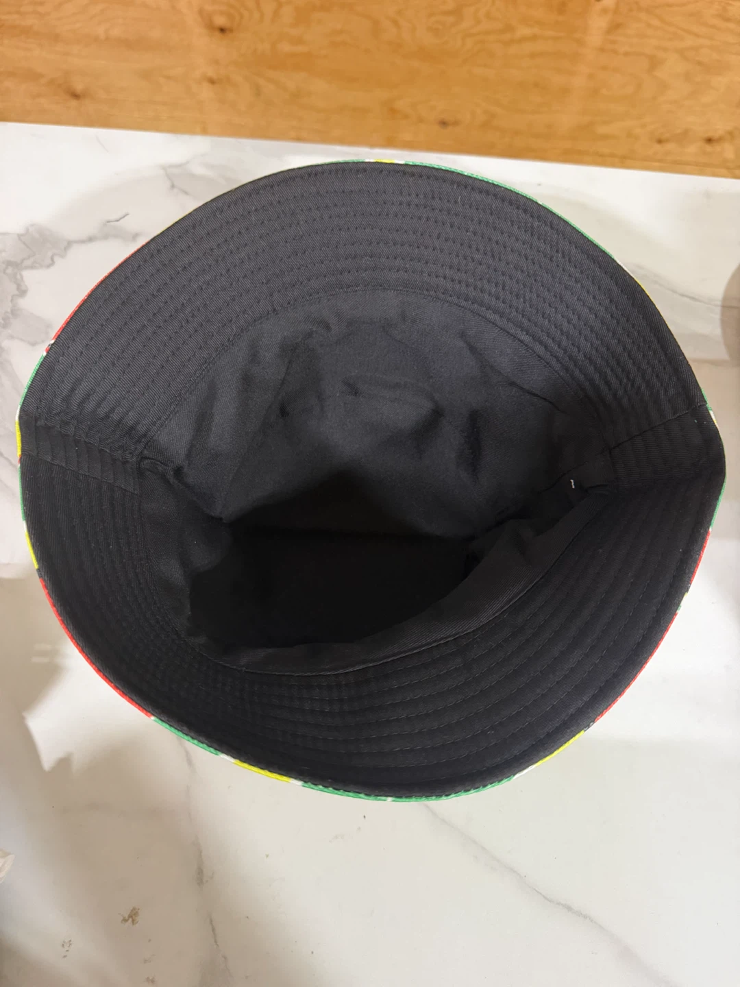 Guyana Flag Pattern Bucket Hat - photo 4