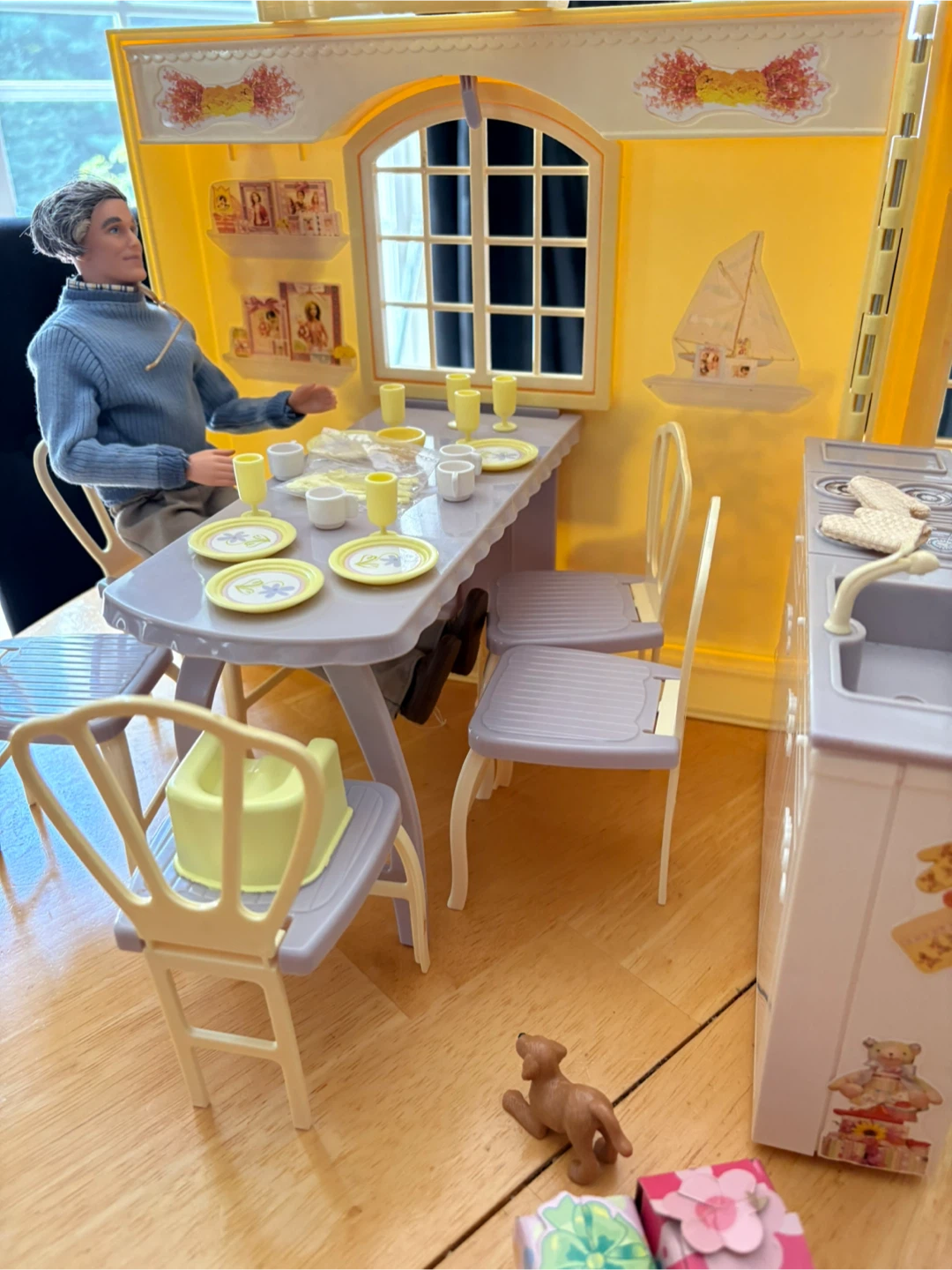 Barbie Happy Family Kitchen Playset - photo 3