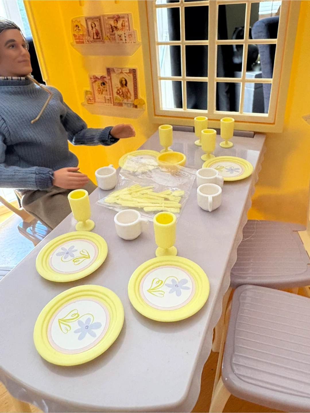 Barbie Happy Family Kitchen Playset - photo 4