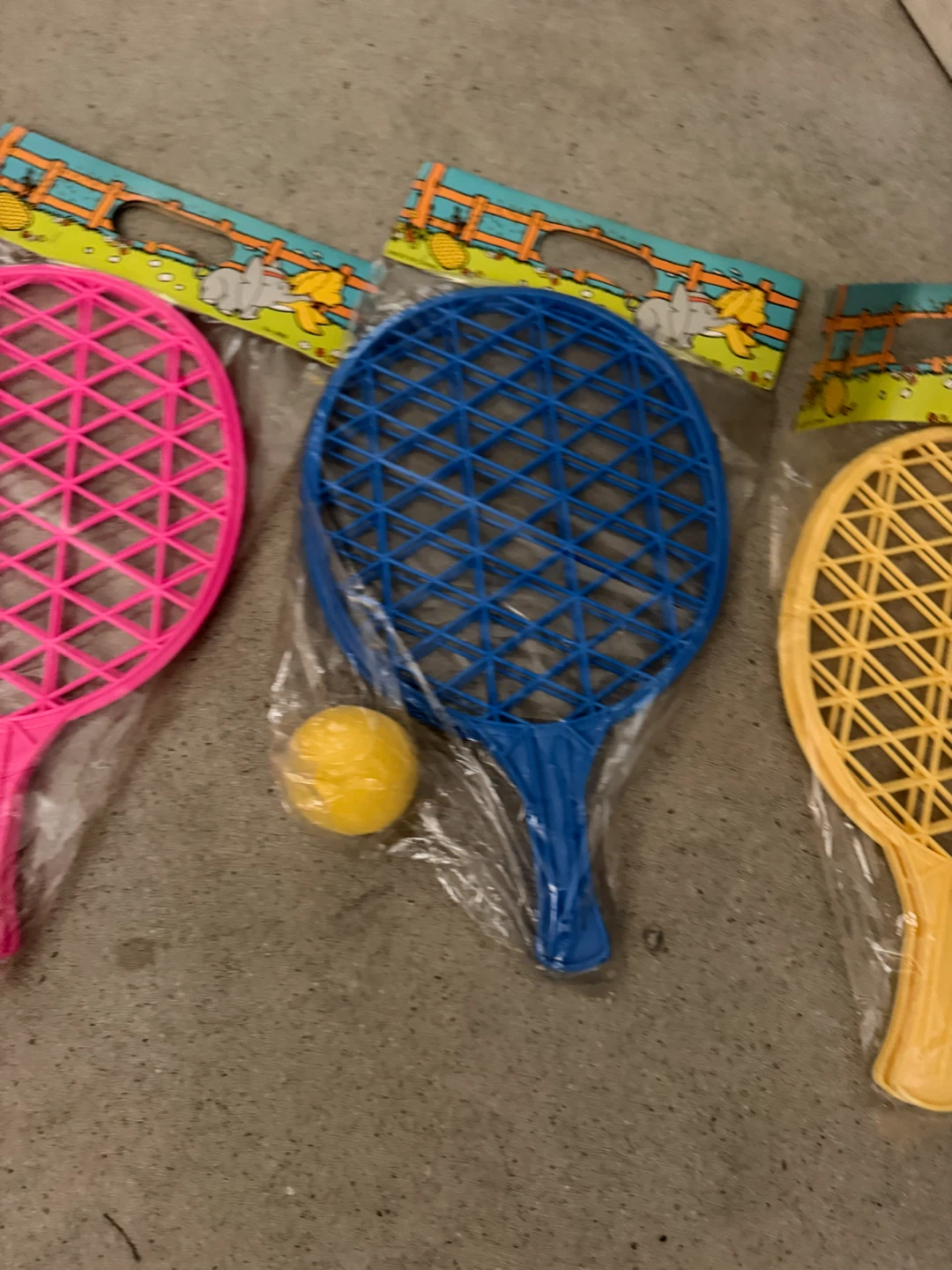 Set of 4Toy Tennis Racket and Ball Sets - photo 2