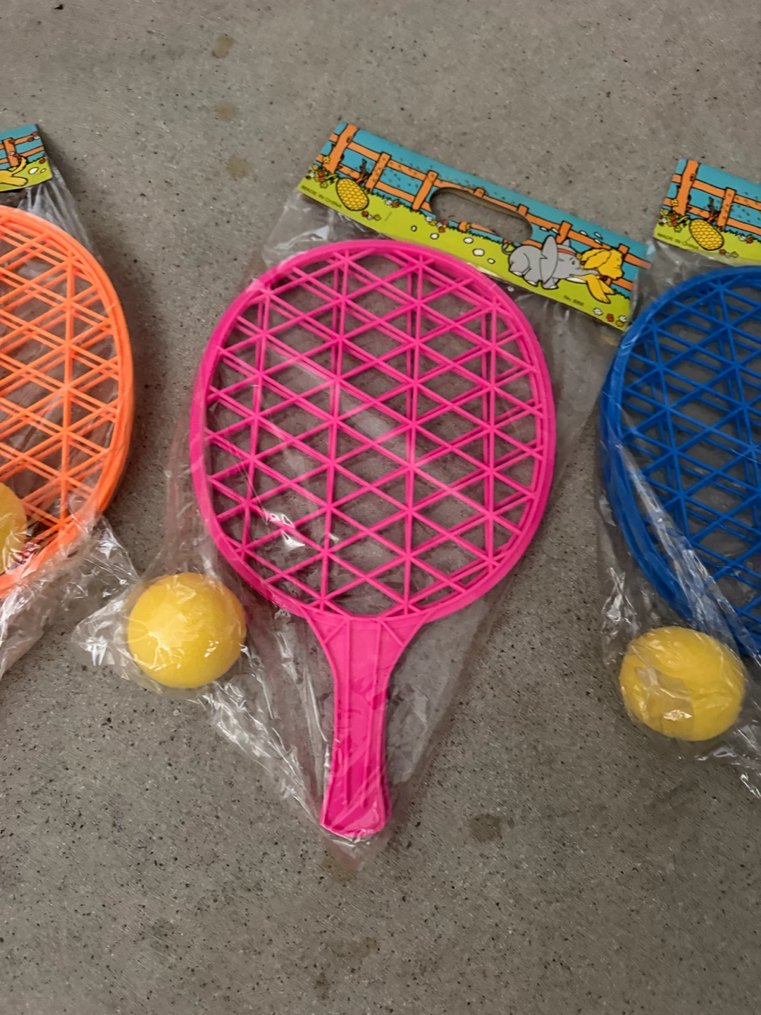 Set of 4Toy Tennis Racket and Ball Sets - photo 3