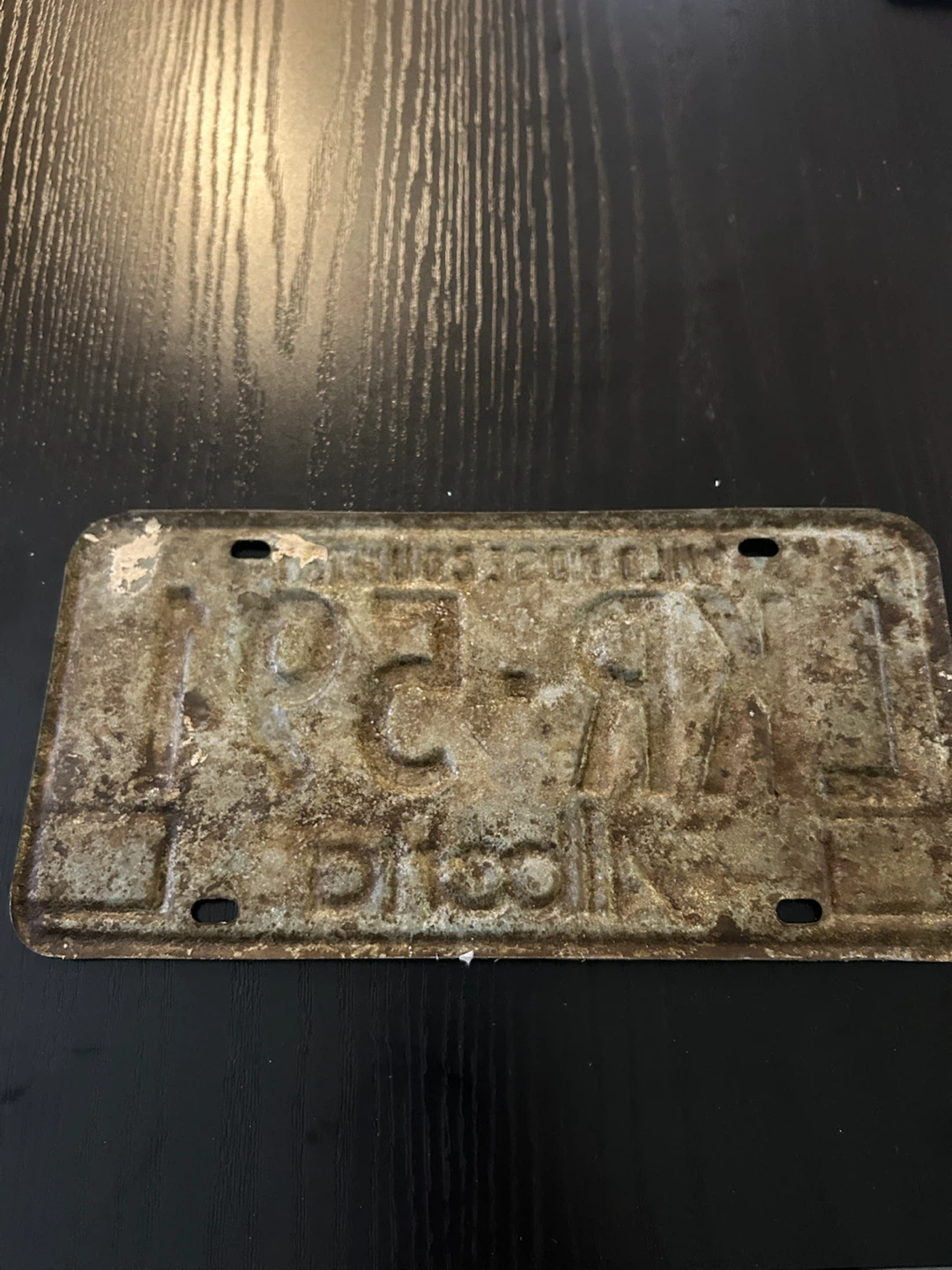 Alberta  Vintage License Plate - photo 2