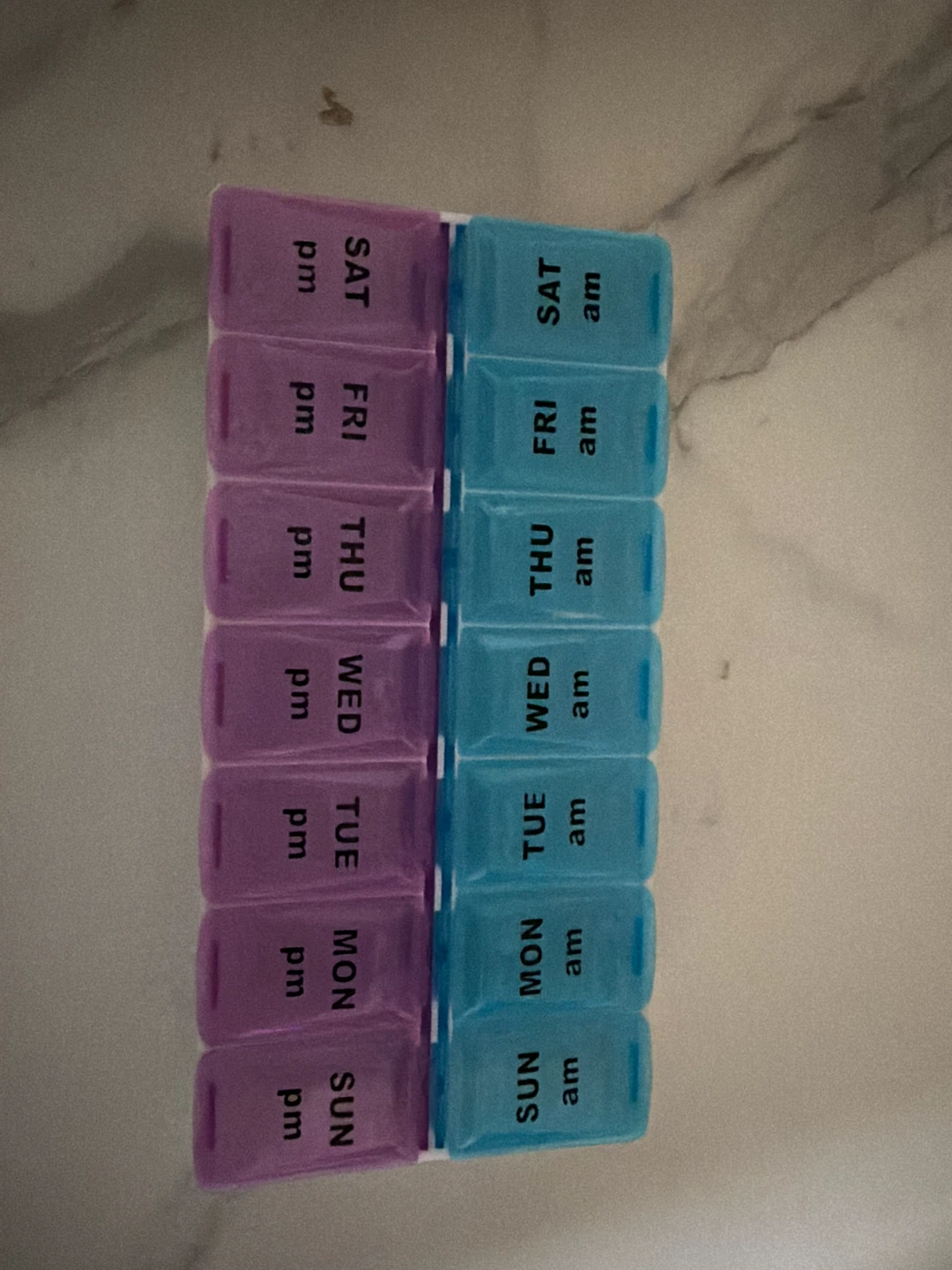 4 Boxes - Bodico Weekly Pill Organizer