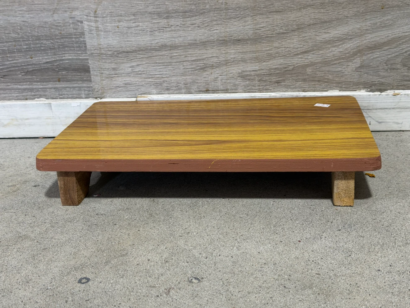 Two Small Wood Platform Risers - photo 2