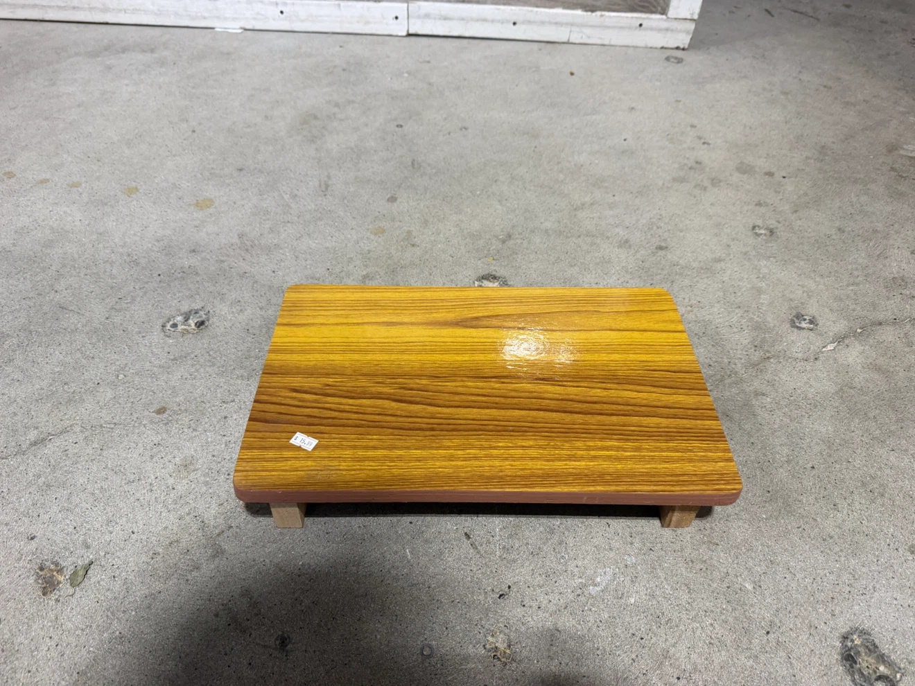 Two Small Wood Platform Risers - photo 5