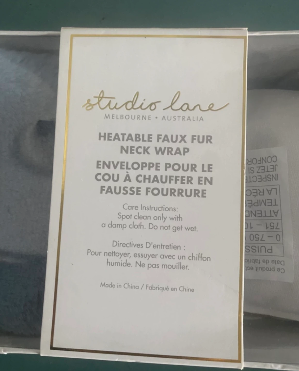 Studio Lane Heatable Faux Fur Neck Wrap - photo 2