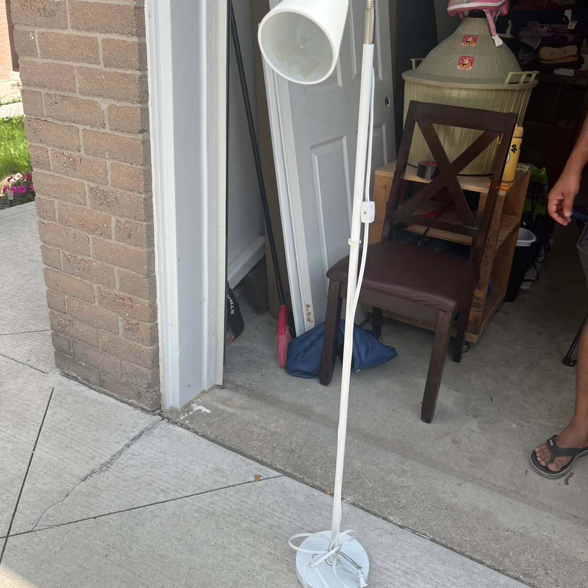 White Floor Lamp