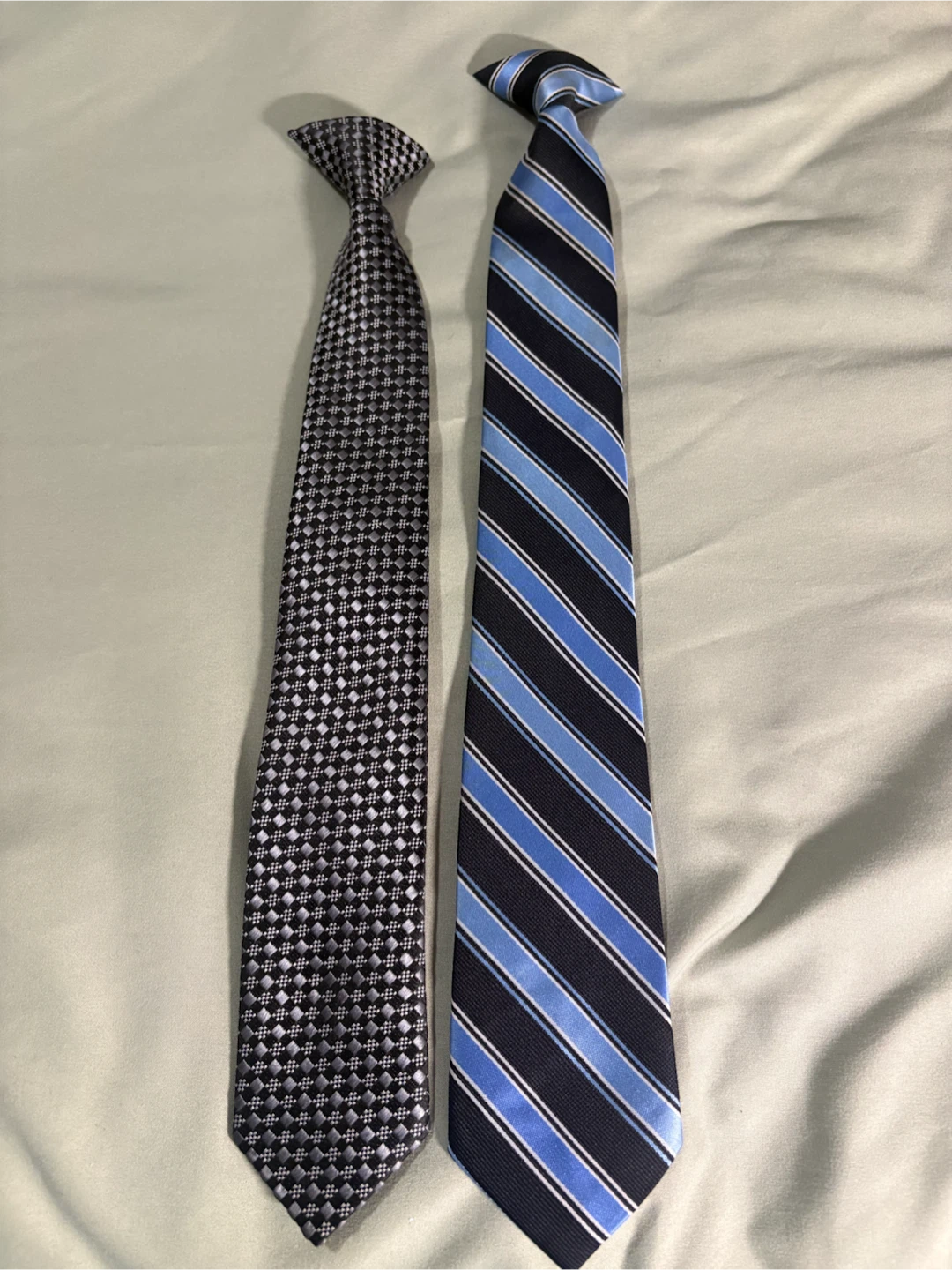 KIDS Two Ties: Patterned and Striped