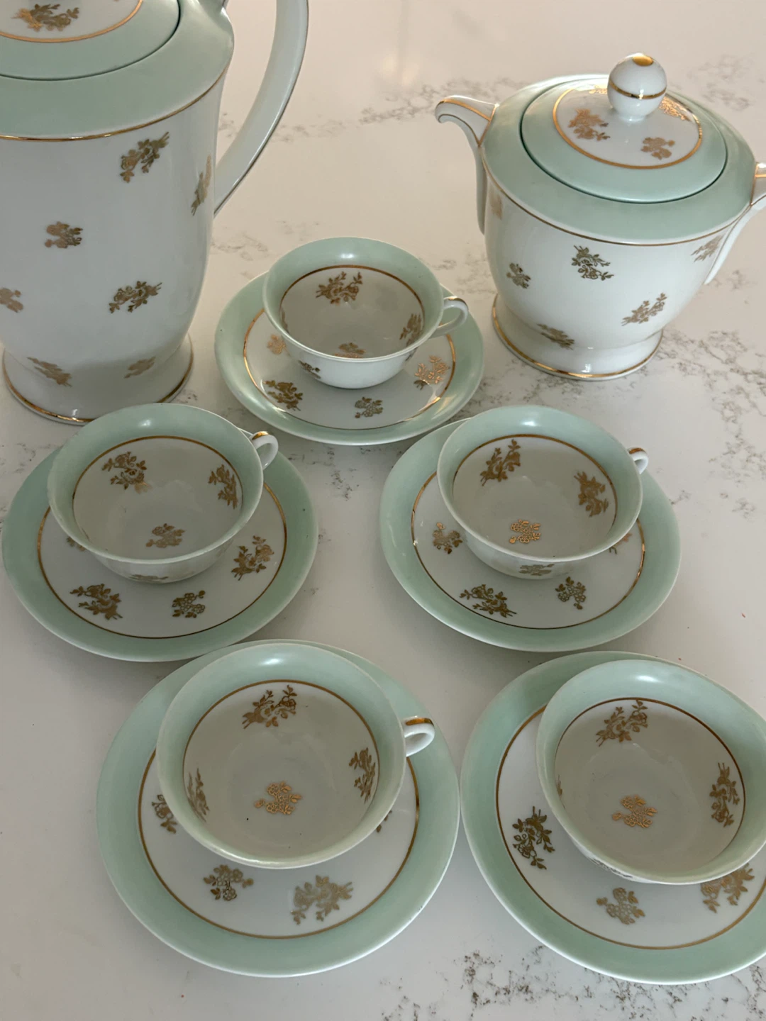 Charles Ahrenfeldt Limoges Tea Set