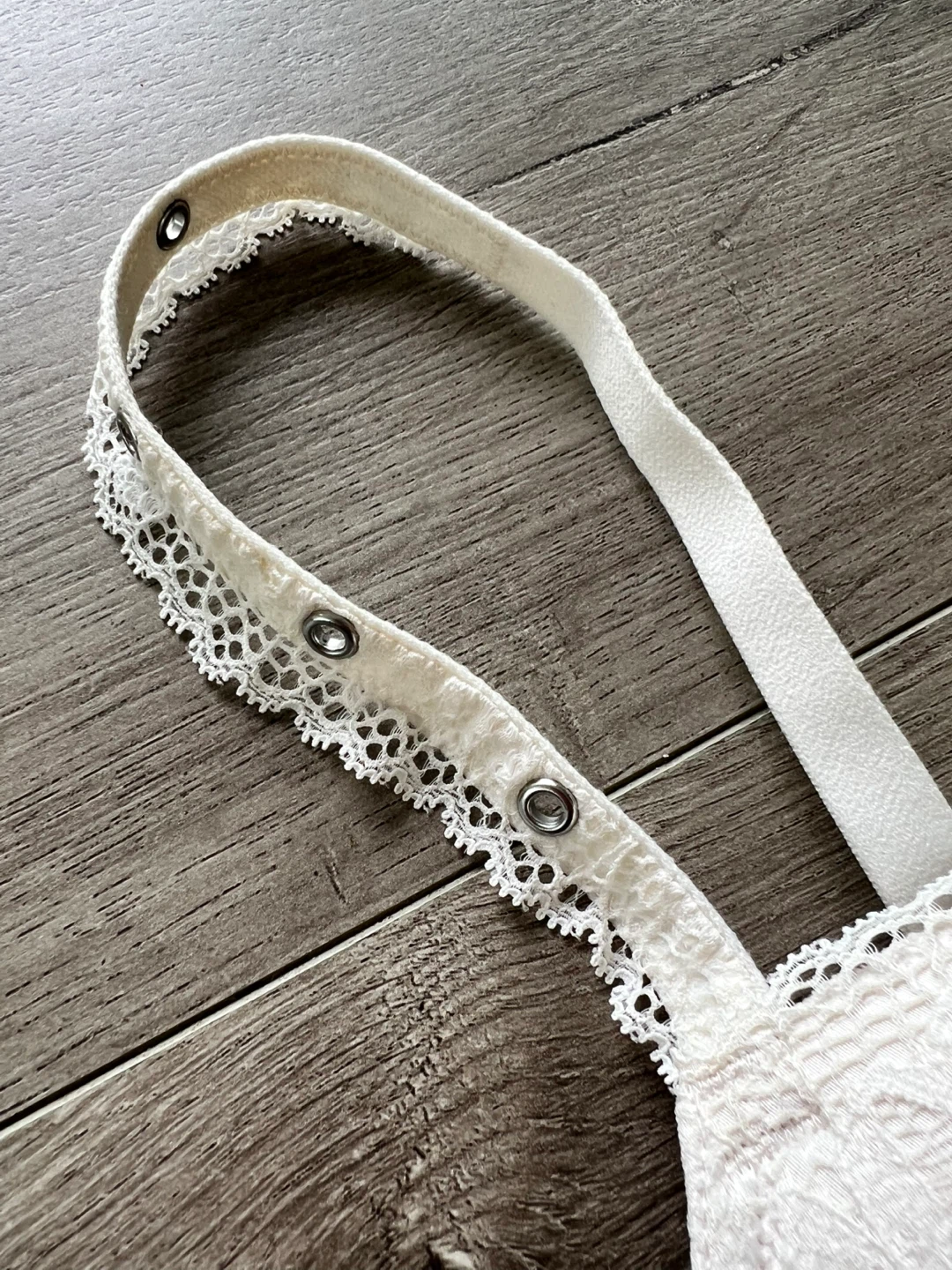 La Senza Beyond Sexy Cream White Lace Bustier Bra - photo 3