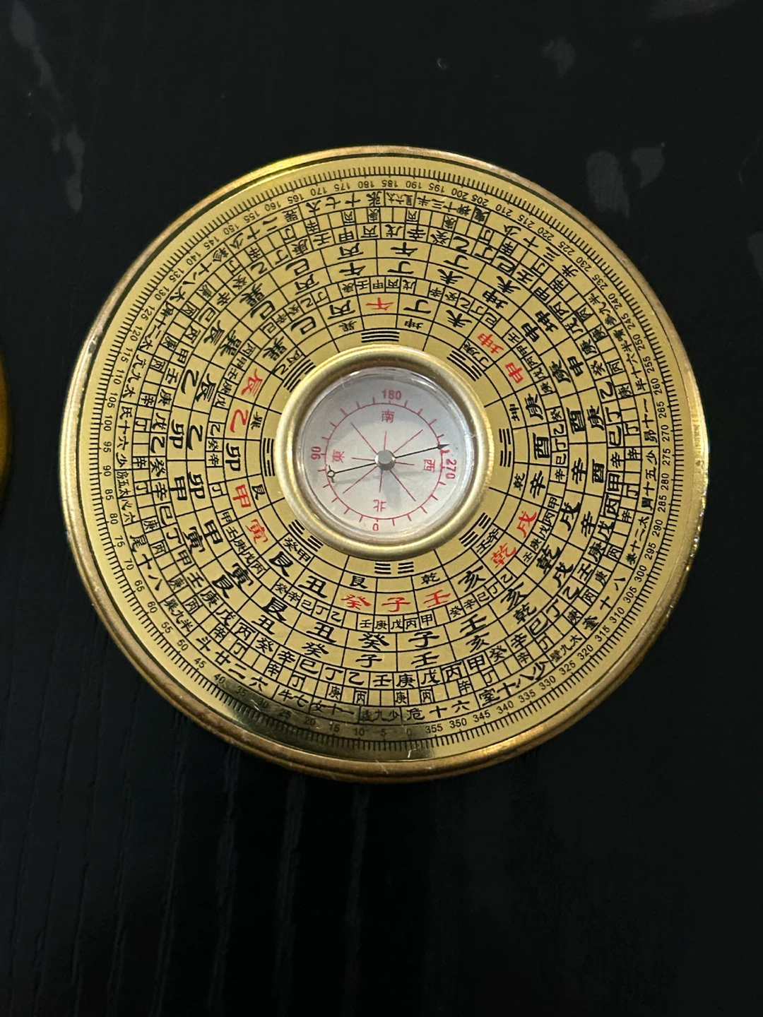 Vintage Chinese Feng Shui Compass - photo 2