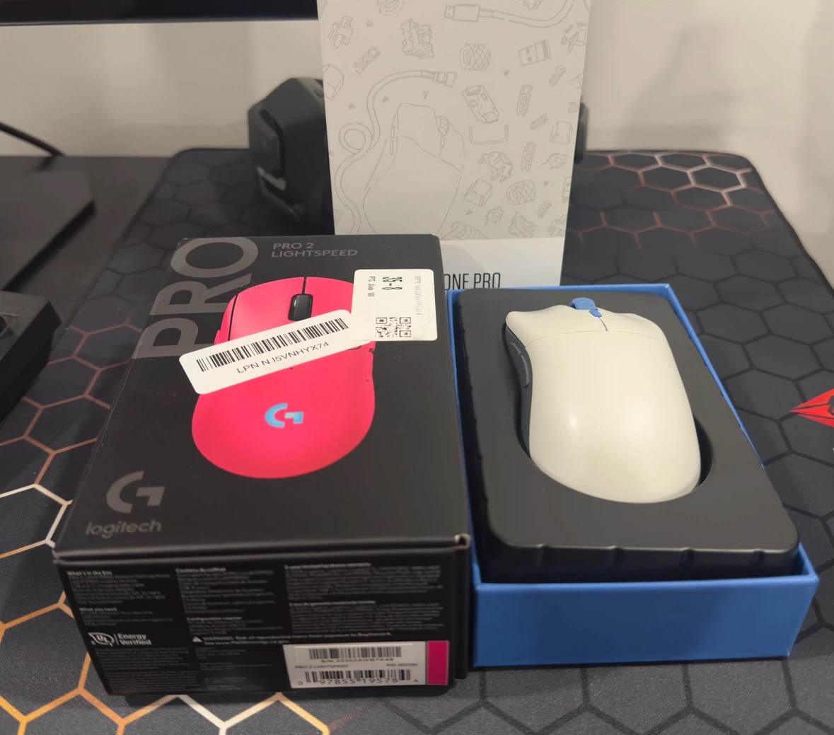 Logitech G Pro 2 Lightspeed and Glorious Series One Pro