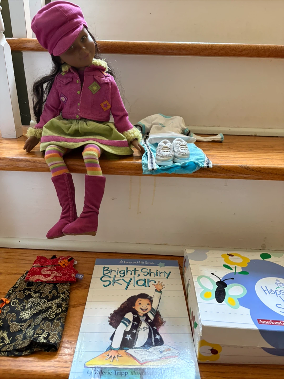 American Girl Hopscotch Hill Skylar Doll with Accessories