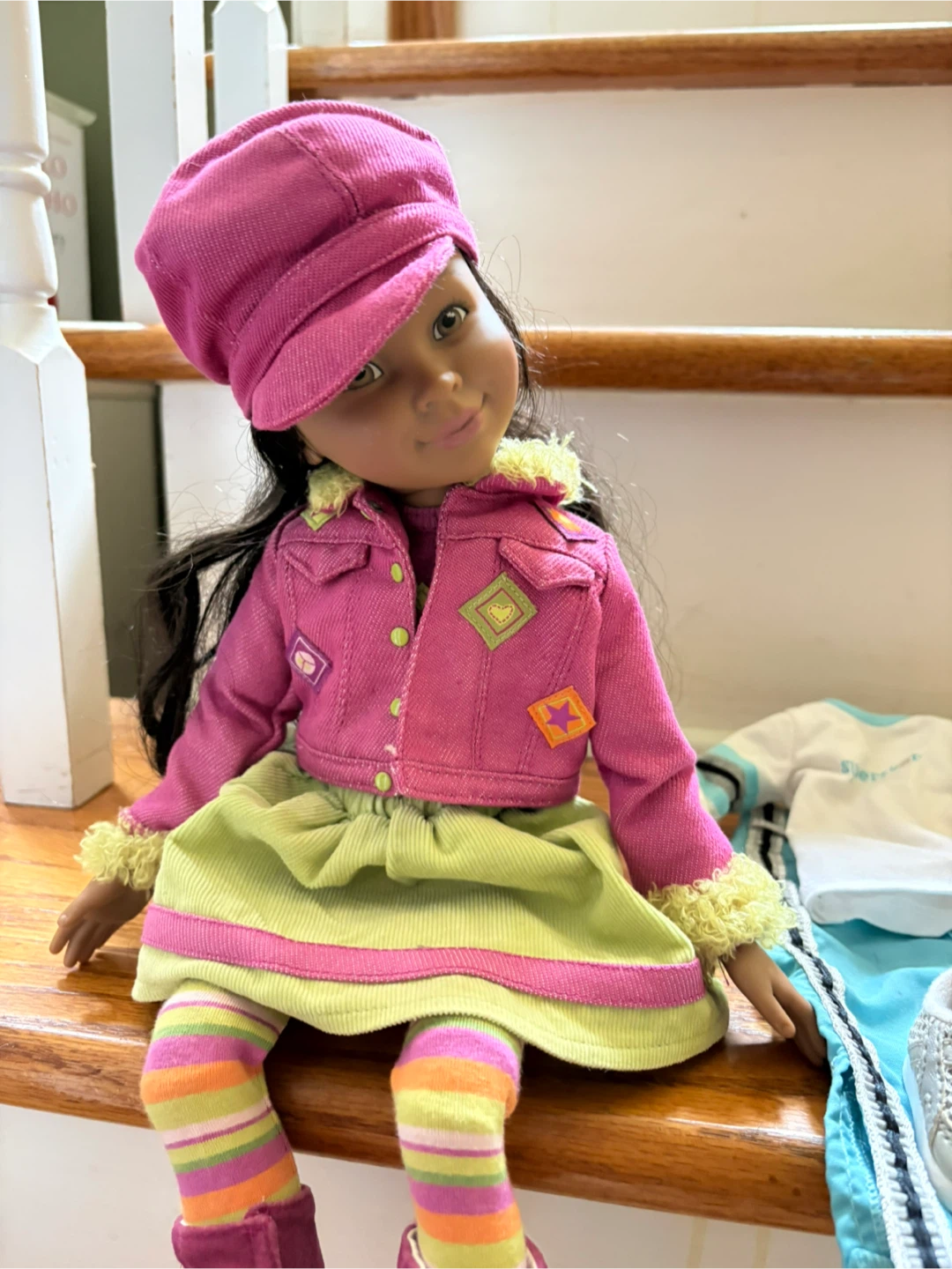 American Girl Hopscotch Hill Skylar Doll with Accessories - photo 2