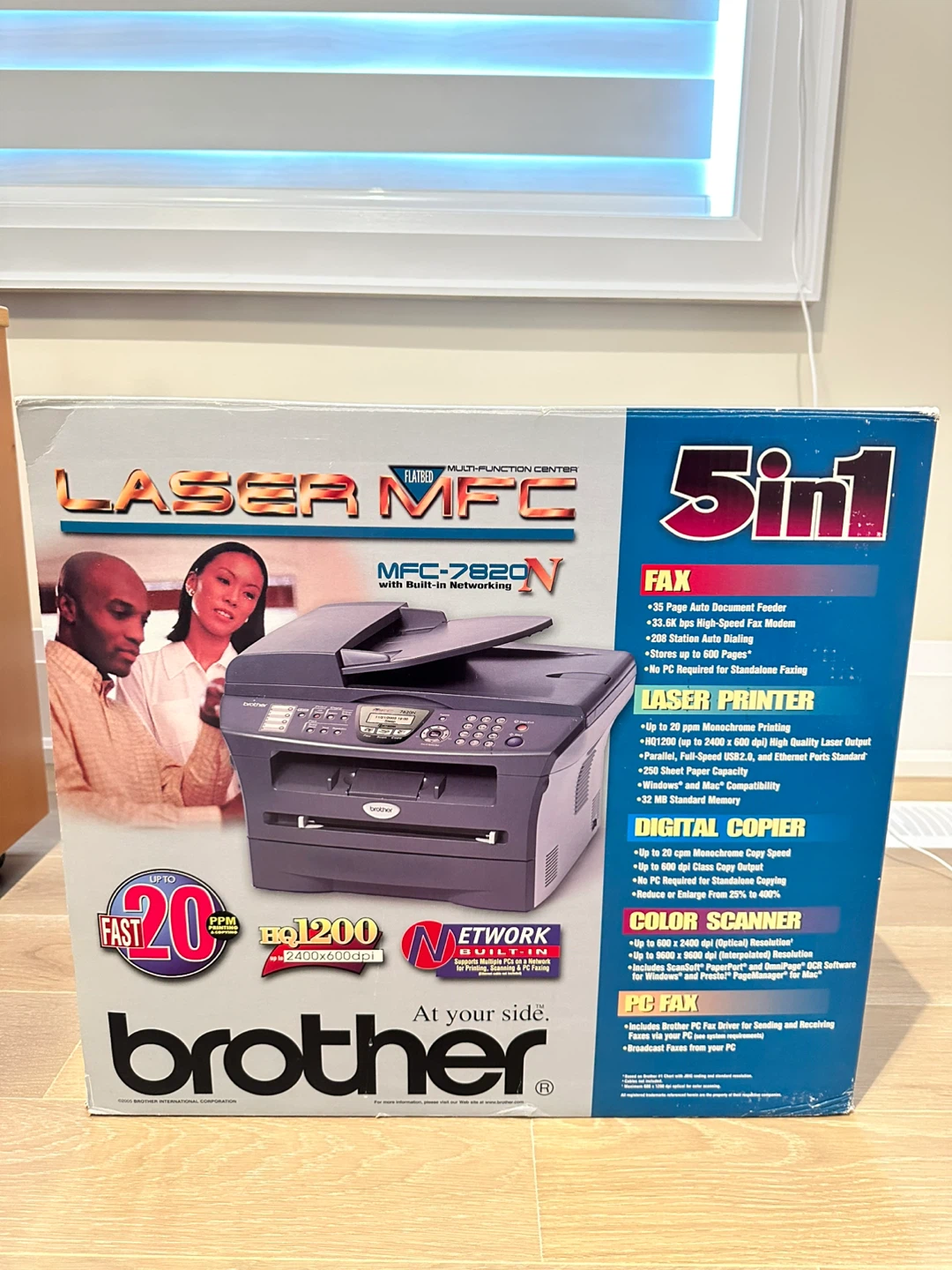 Brother MFC-7820N Laser Multifunction Printer - photo 5