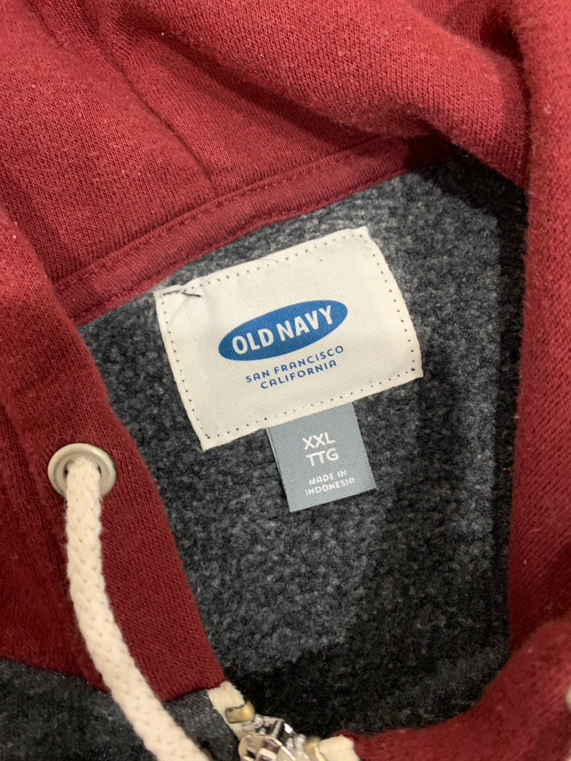 Old Navy Colour-Block Zip-Up Hoodie - photo 3