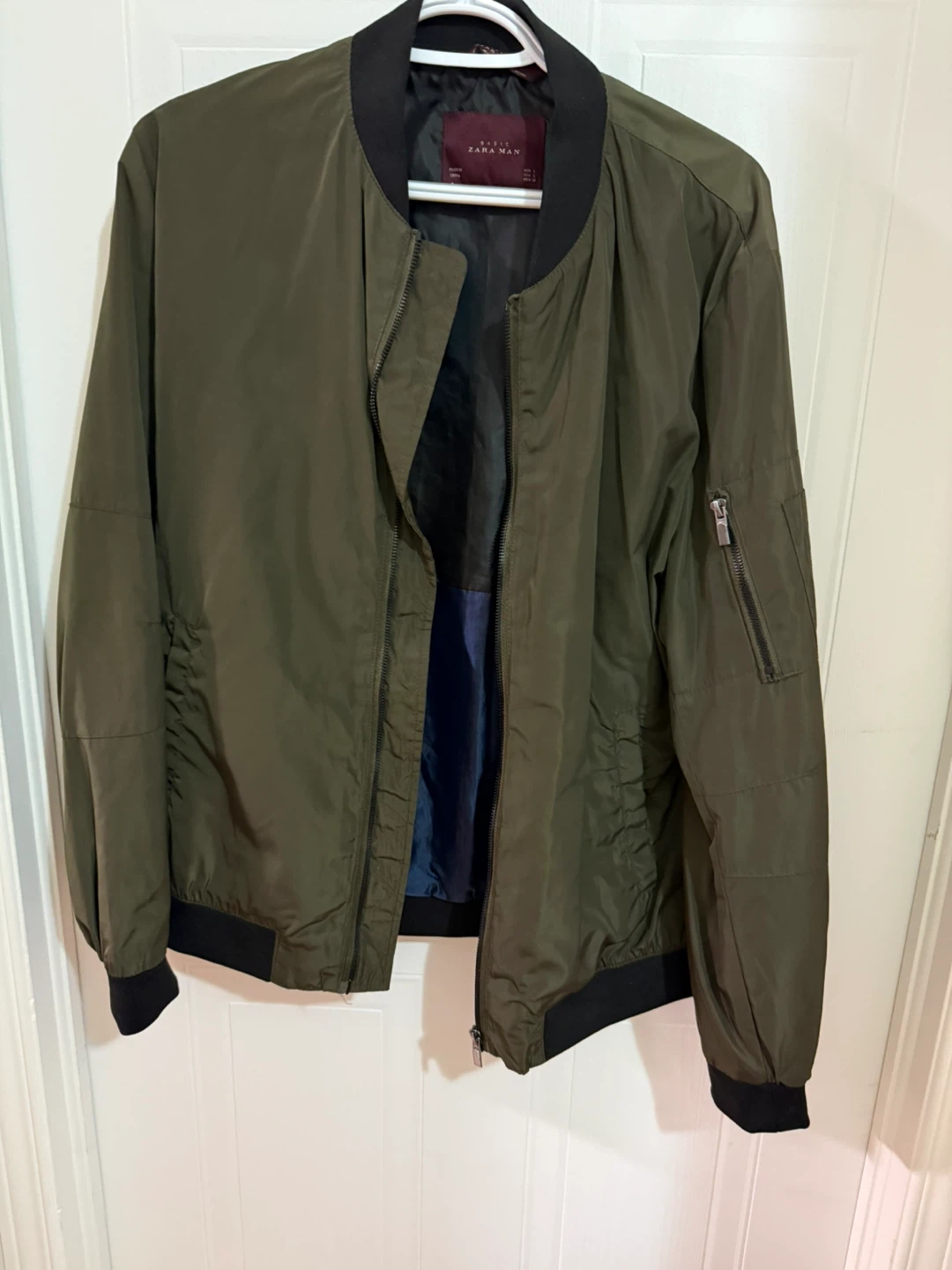 Blouson aviateur Man vert kaki