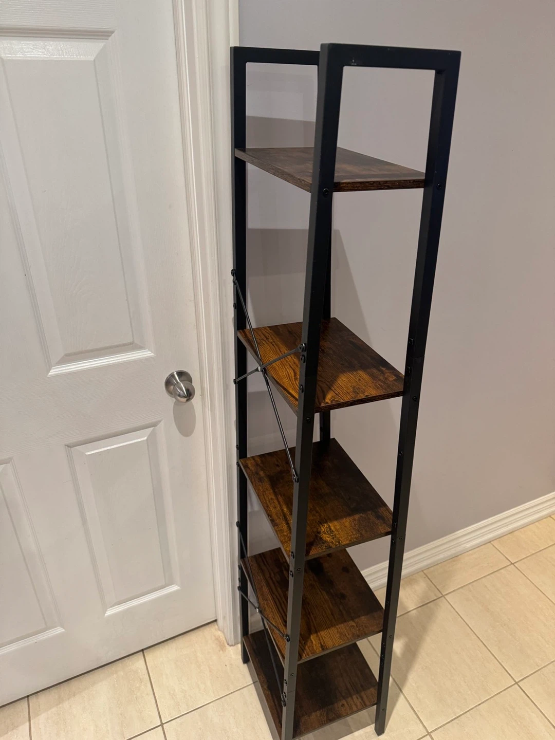 5-Shelf Ladder Bookshelf - photo 2