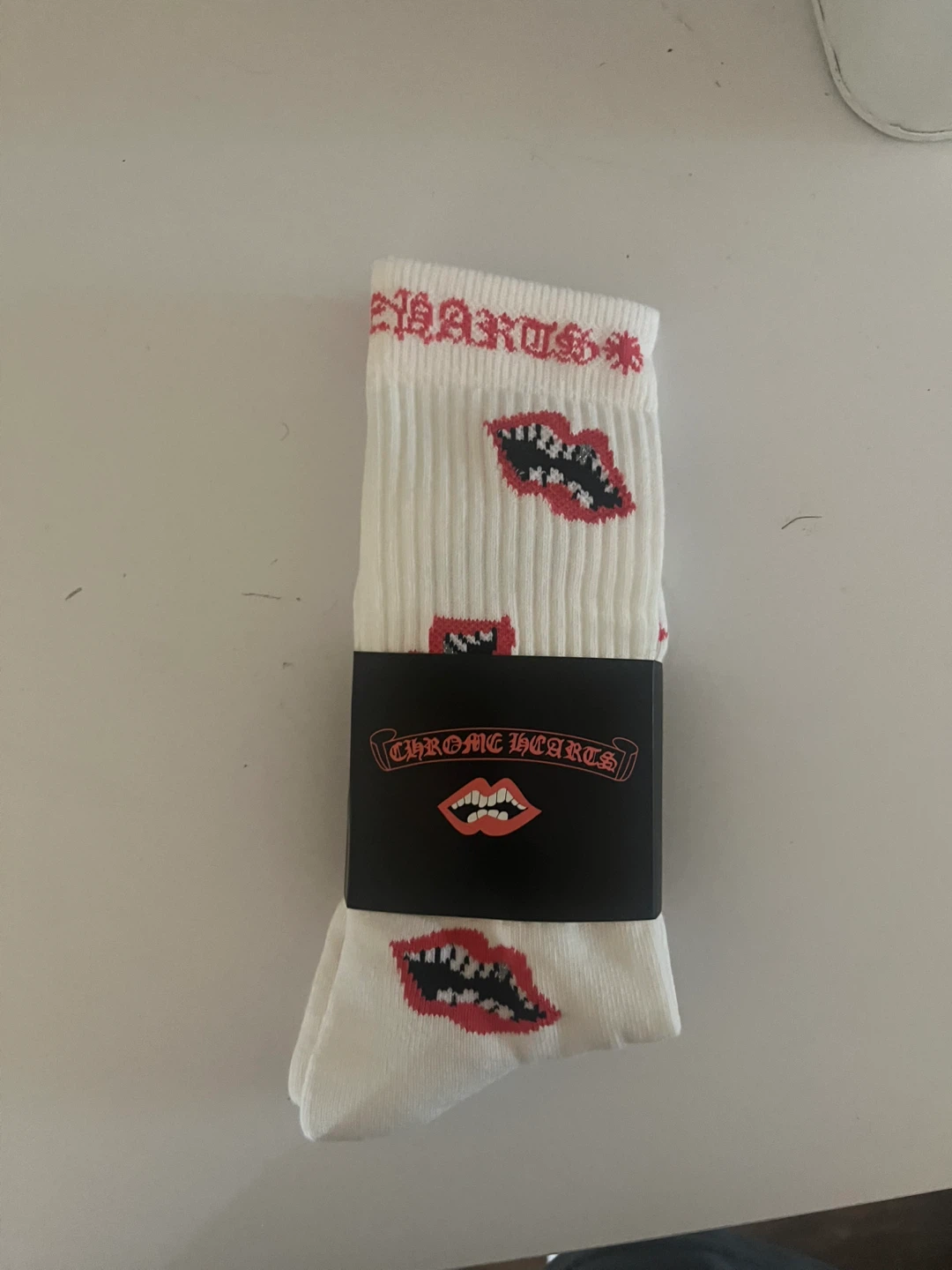 Chrome heart socks