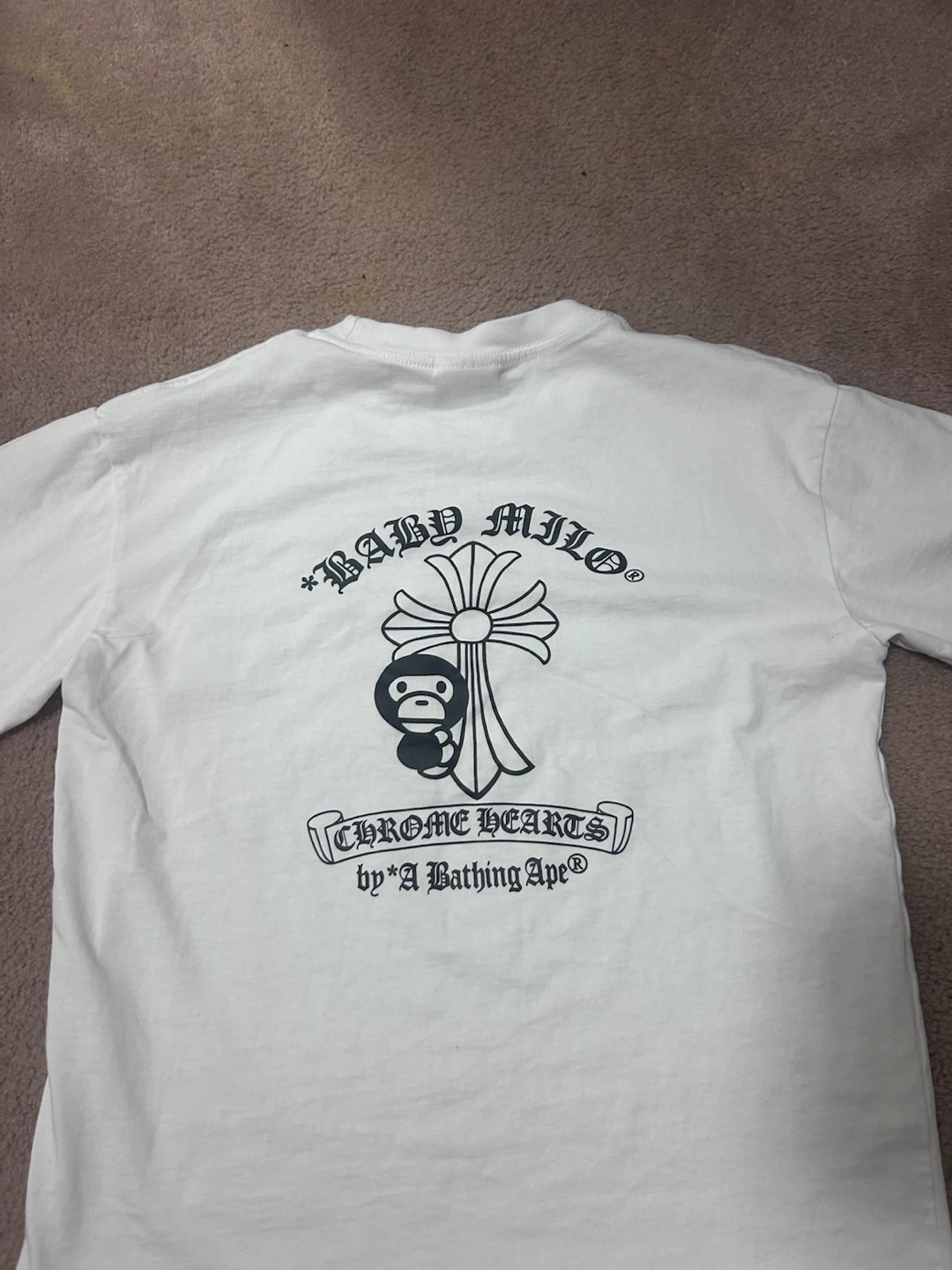 BAPE x Chrome Hearts Baby Milo T-Shirt - photo 3