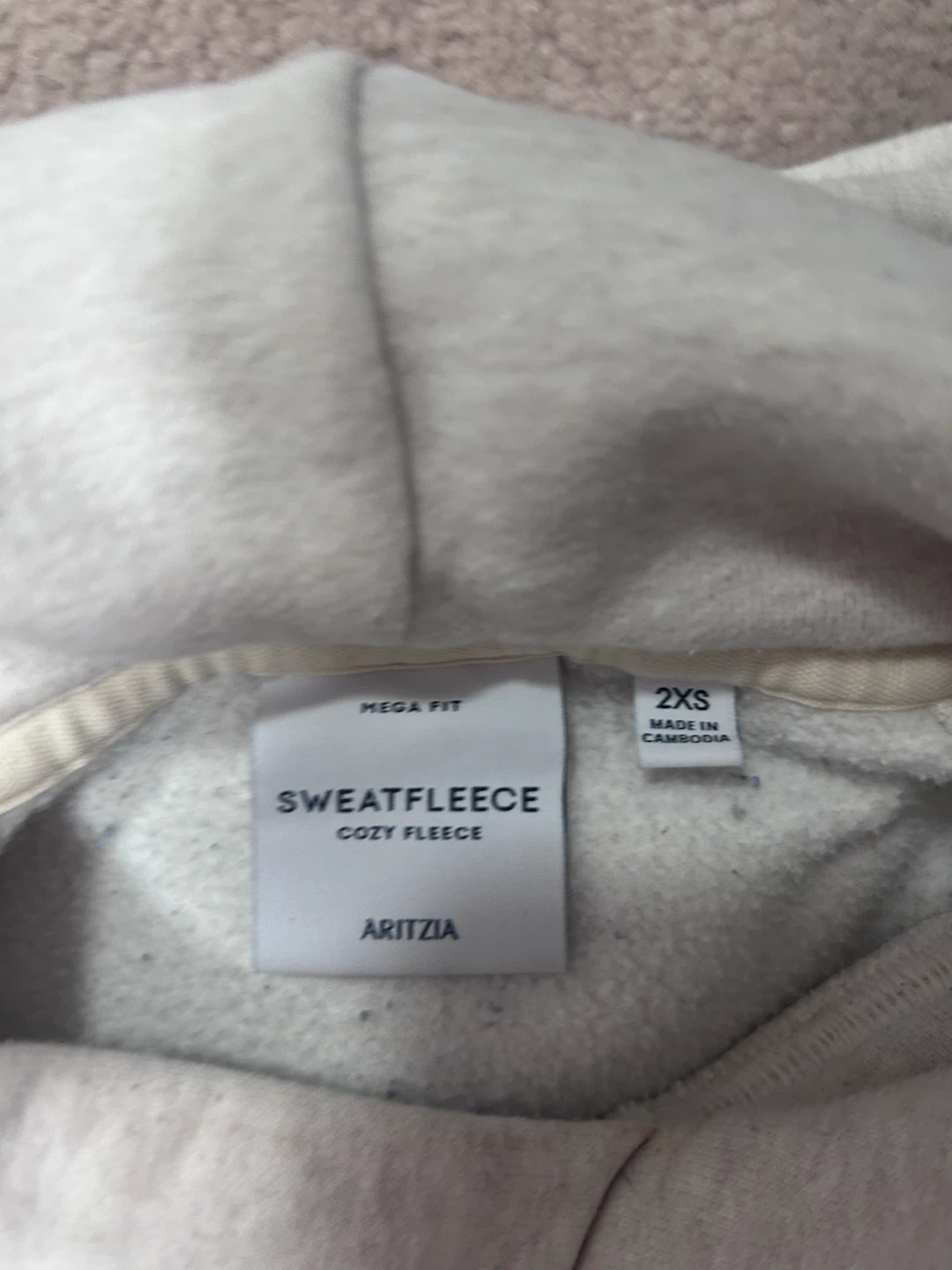 ARITZIA Sweatfleece Mega Fit Hoodie and Sweatpants Set - photo 5