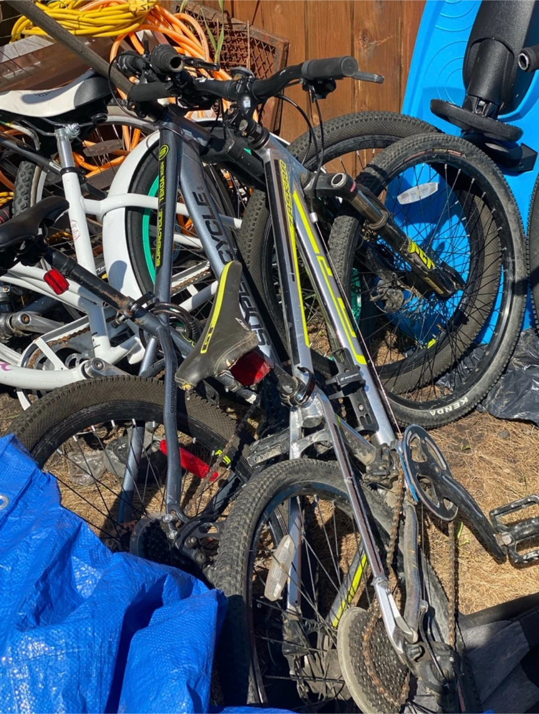 Mountain bikes
