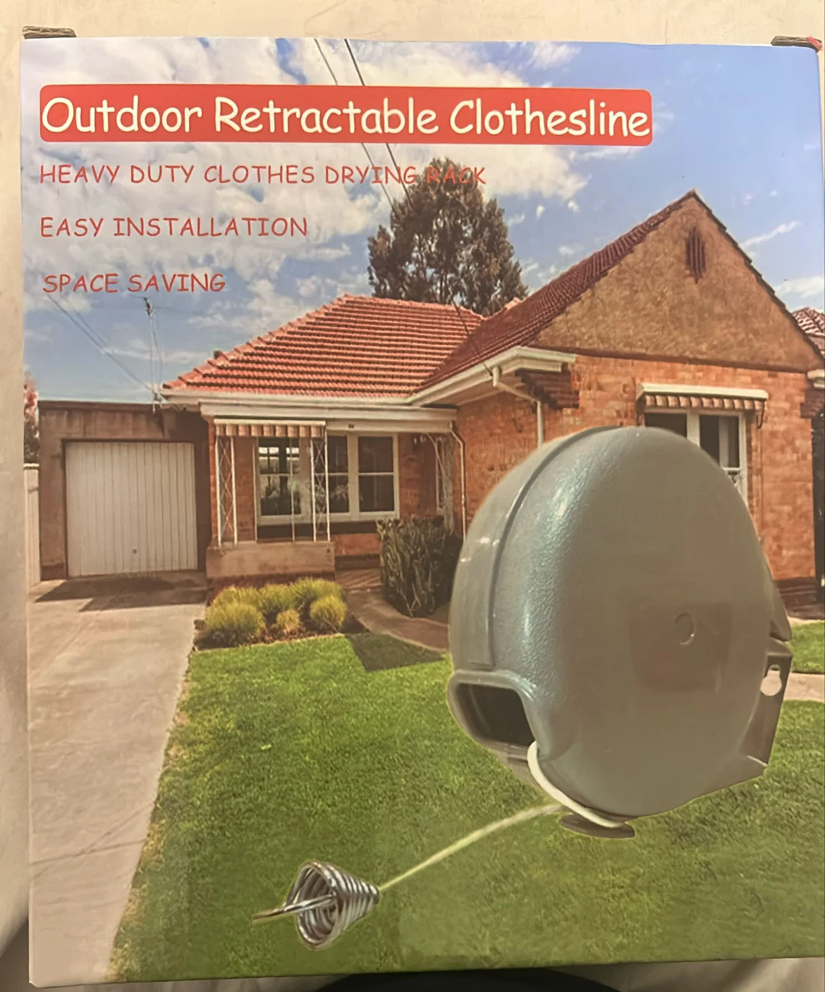 Outdoor Retractable Clothesline
