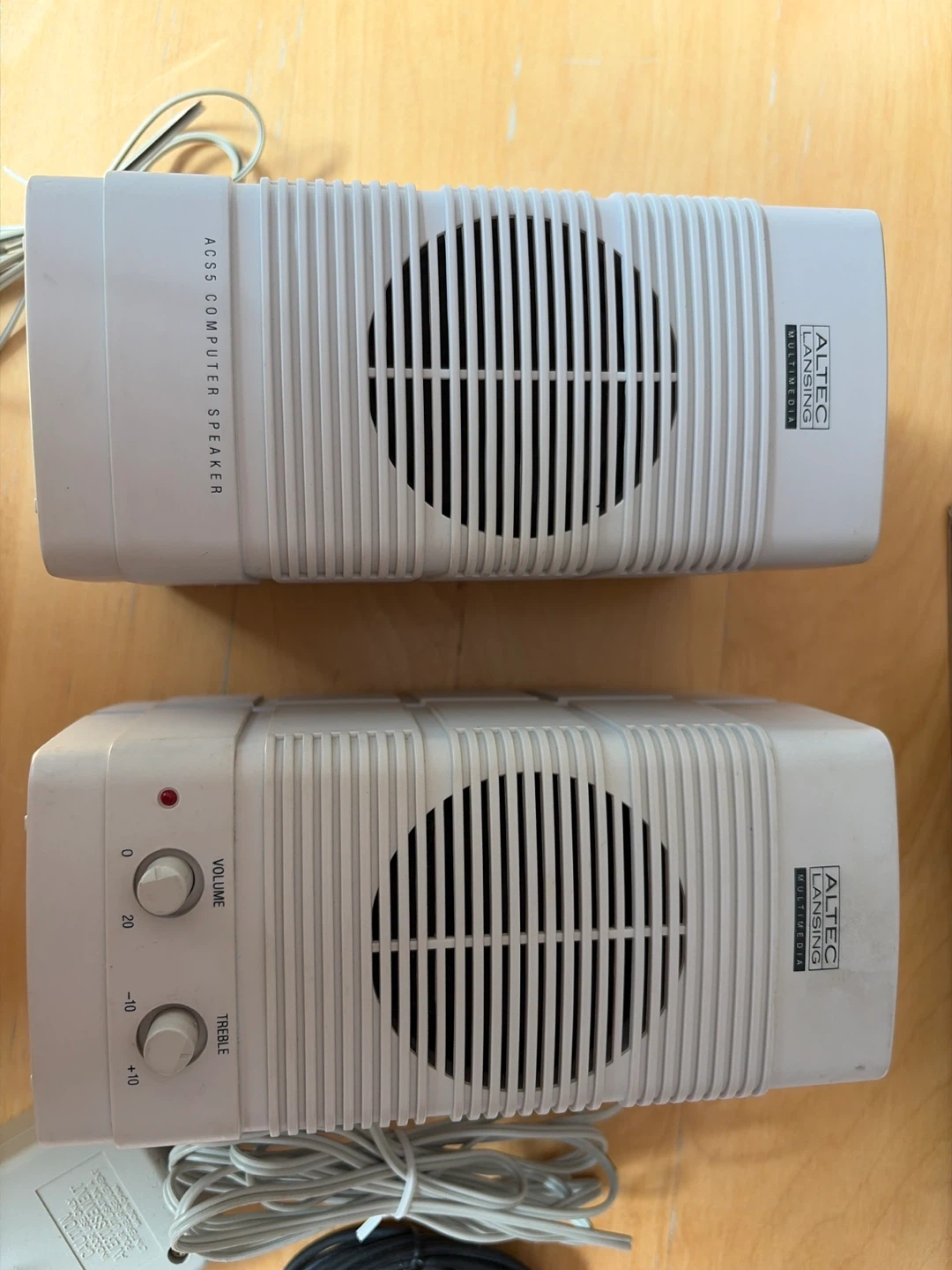Altec Lansing Computer Speakers with Power Adapter