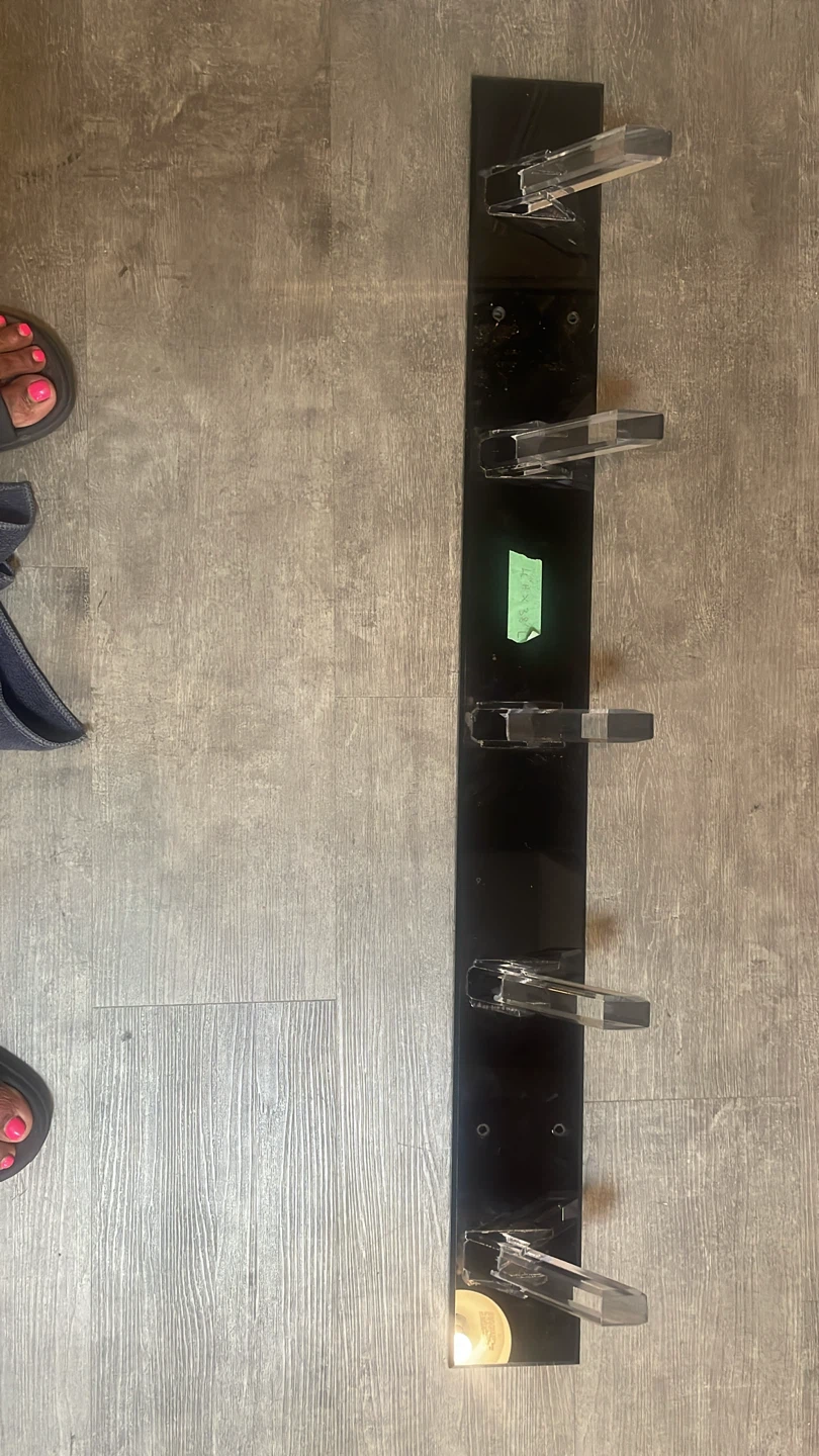 Wall Mounted Acrylic Coat Hanging Rack