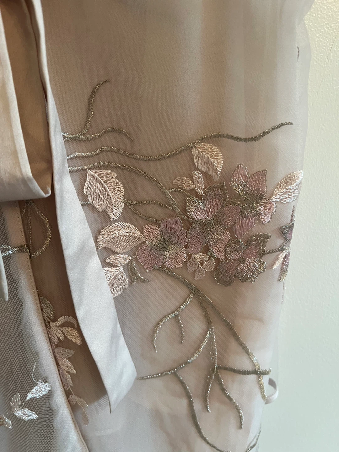 Rya Collection Floral Embroidered Mesh Chemise - photo 4