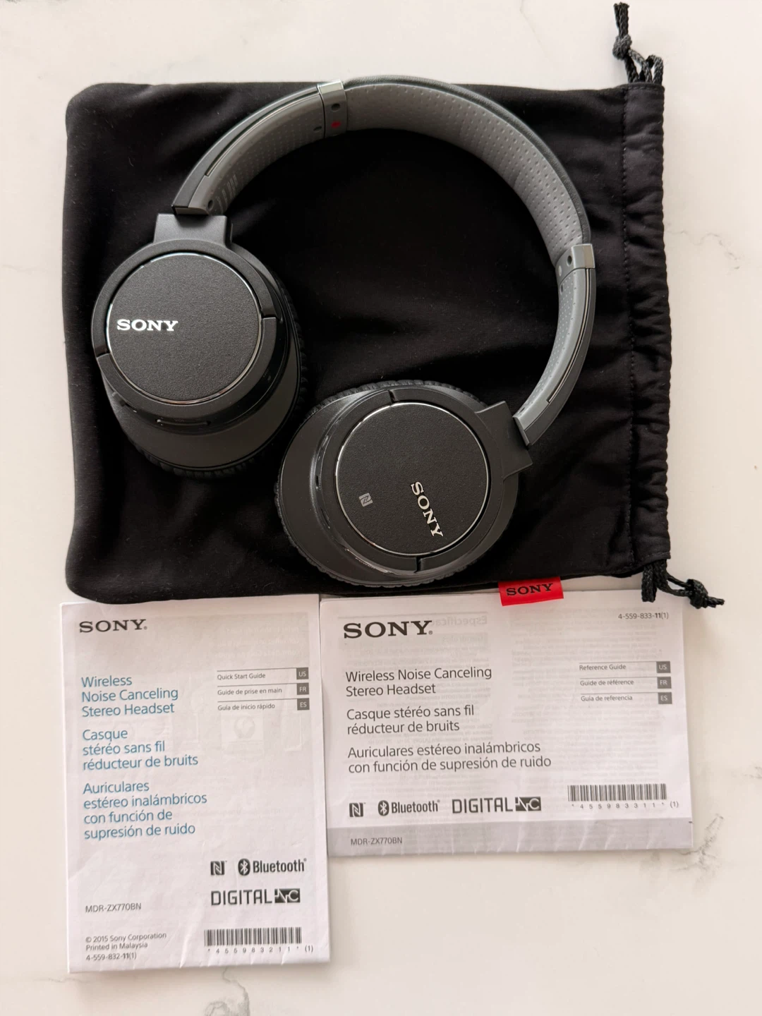 Sony MDR-ZX770BN Wireless Noise Cancelling Headphones