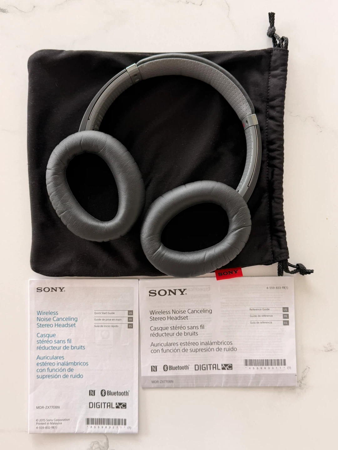 Sony MDR-ZX770BN Wireless Noise Cancelling Headphones - photo 3