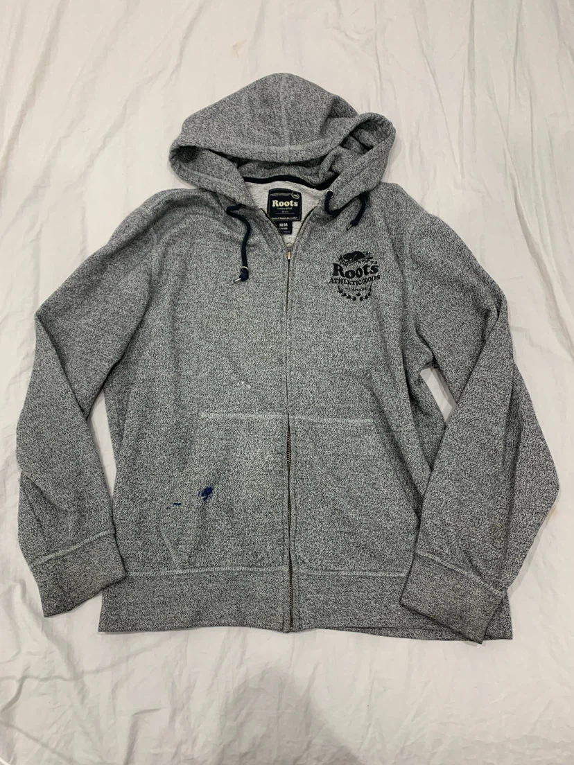Roots Athletic Goods Zip-Up Hoodie Grey - photo 2